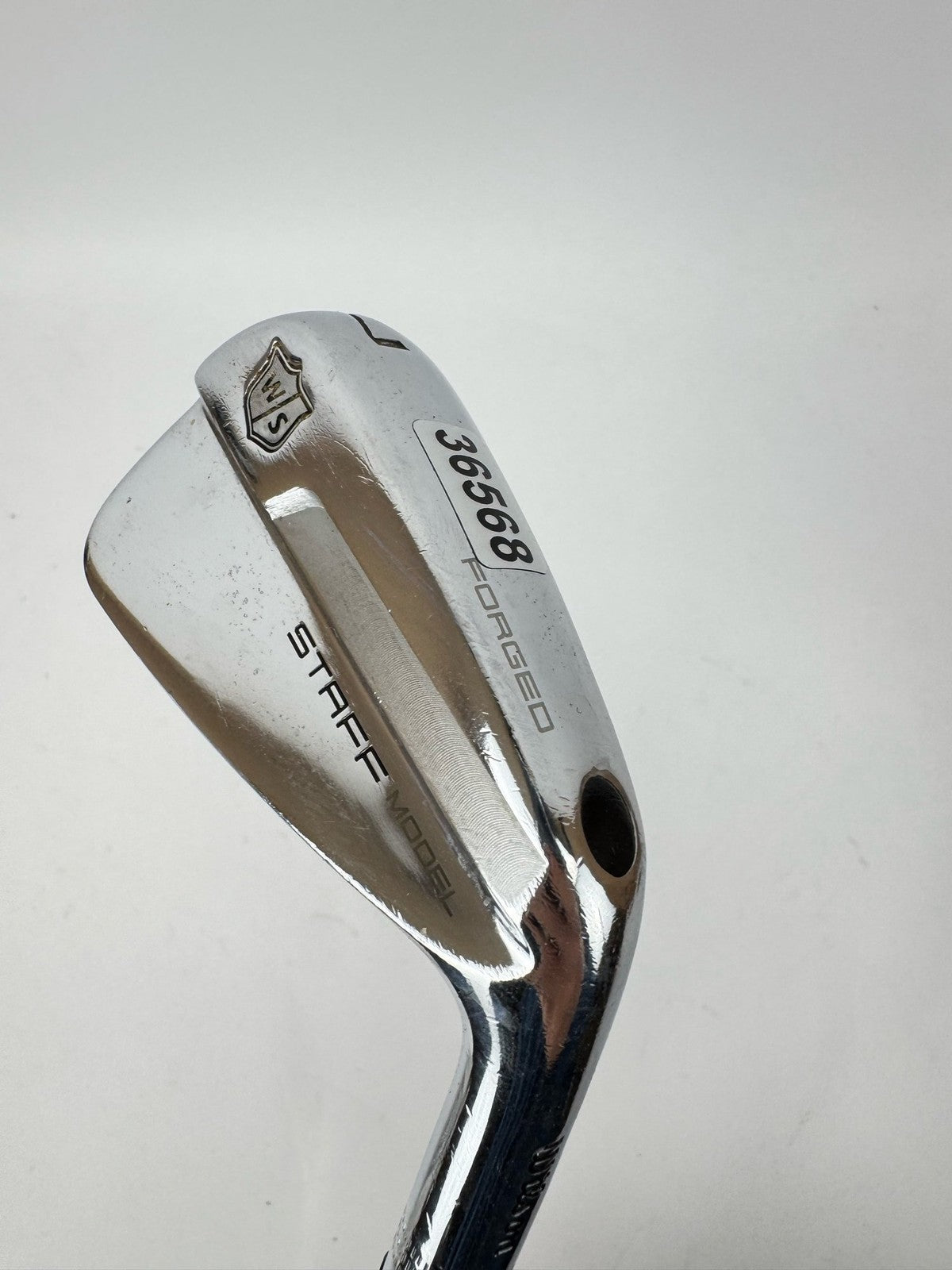 Wilson Staff Model Blade 7 Iron Forged Project X 6.0 Stiff Flex Steel /右手/3656819