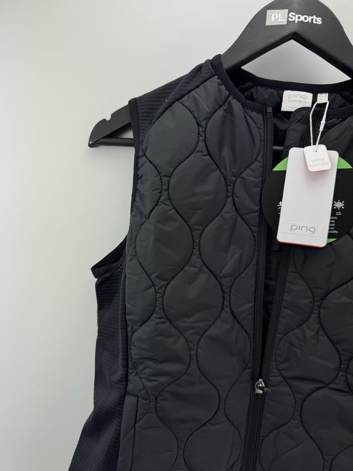 Ping Golf Ladies Gilet Seren Vest Insulated UK 6 /Collarless /Full Zip/New/280812