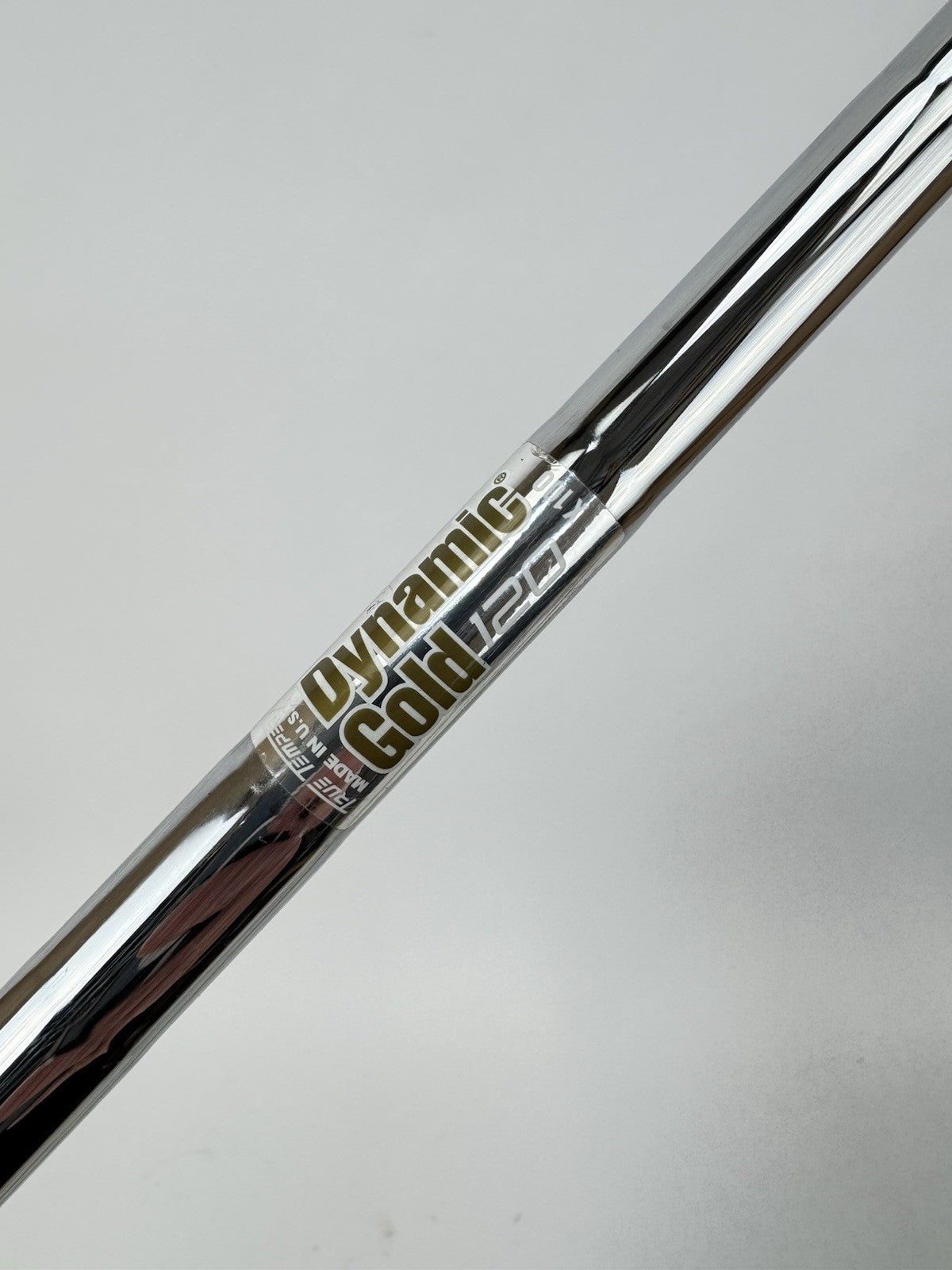 Dynamic Gold 120 Iron Shaft X100 Extra Stiff Flex Steel 35.25” /0.355 /335720
