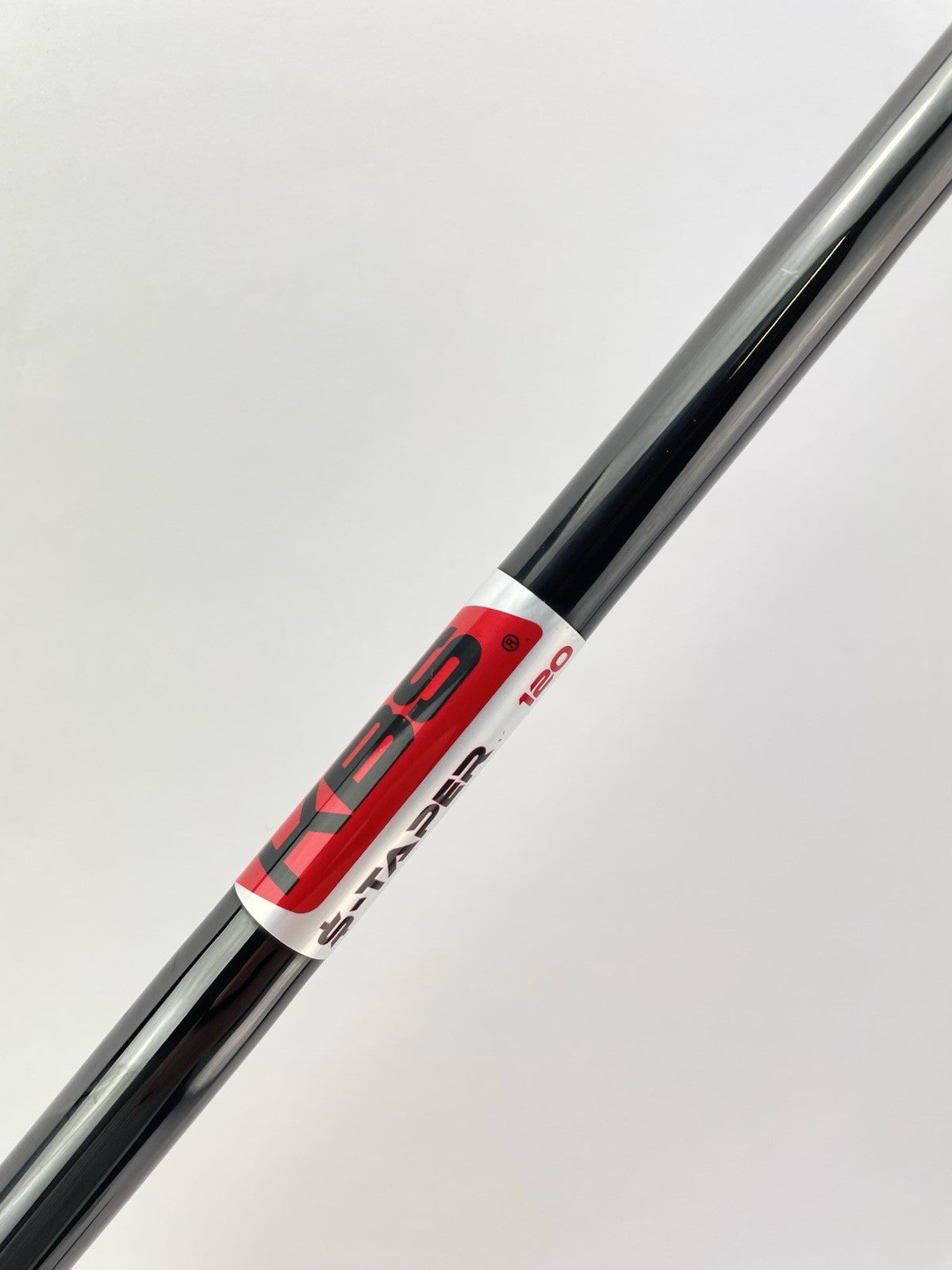 KBS $-Taper 120 Iron Shaft Black Stiff Flex Steel 35.75” /0.355 Tapered /291723