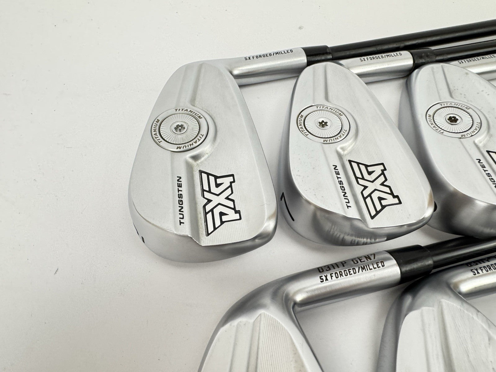 PXG 0311P Gen7 Irons 6-PW + GW Mitsubishi MMT 75 Regular Graphite /Right /354504