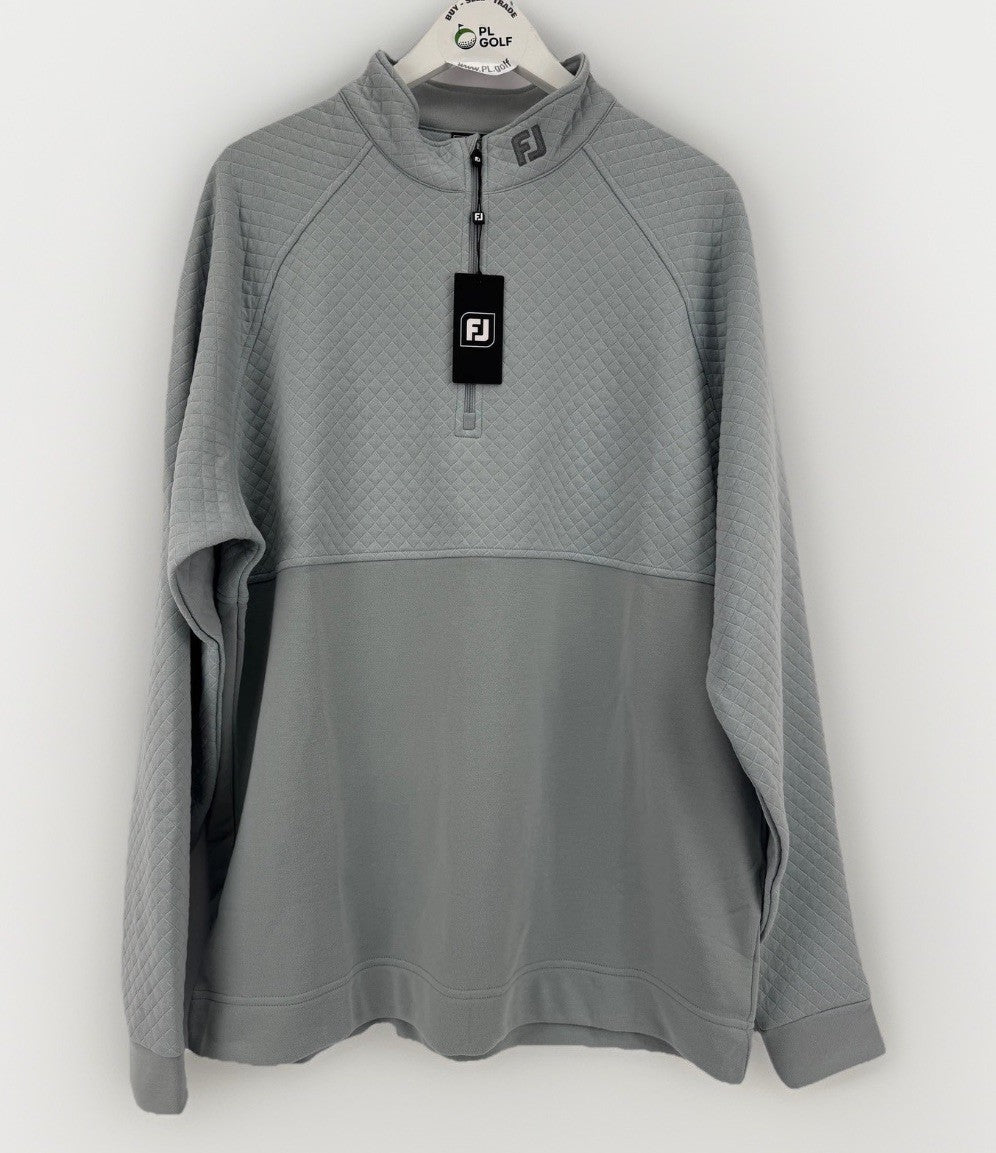 FootJoy Jacquard Thermal Chill-Out 1/4 Zip Golf Pullover Size 2XL/330120
