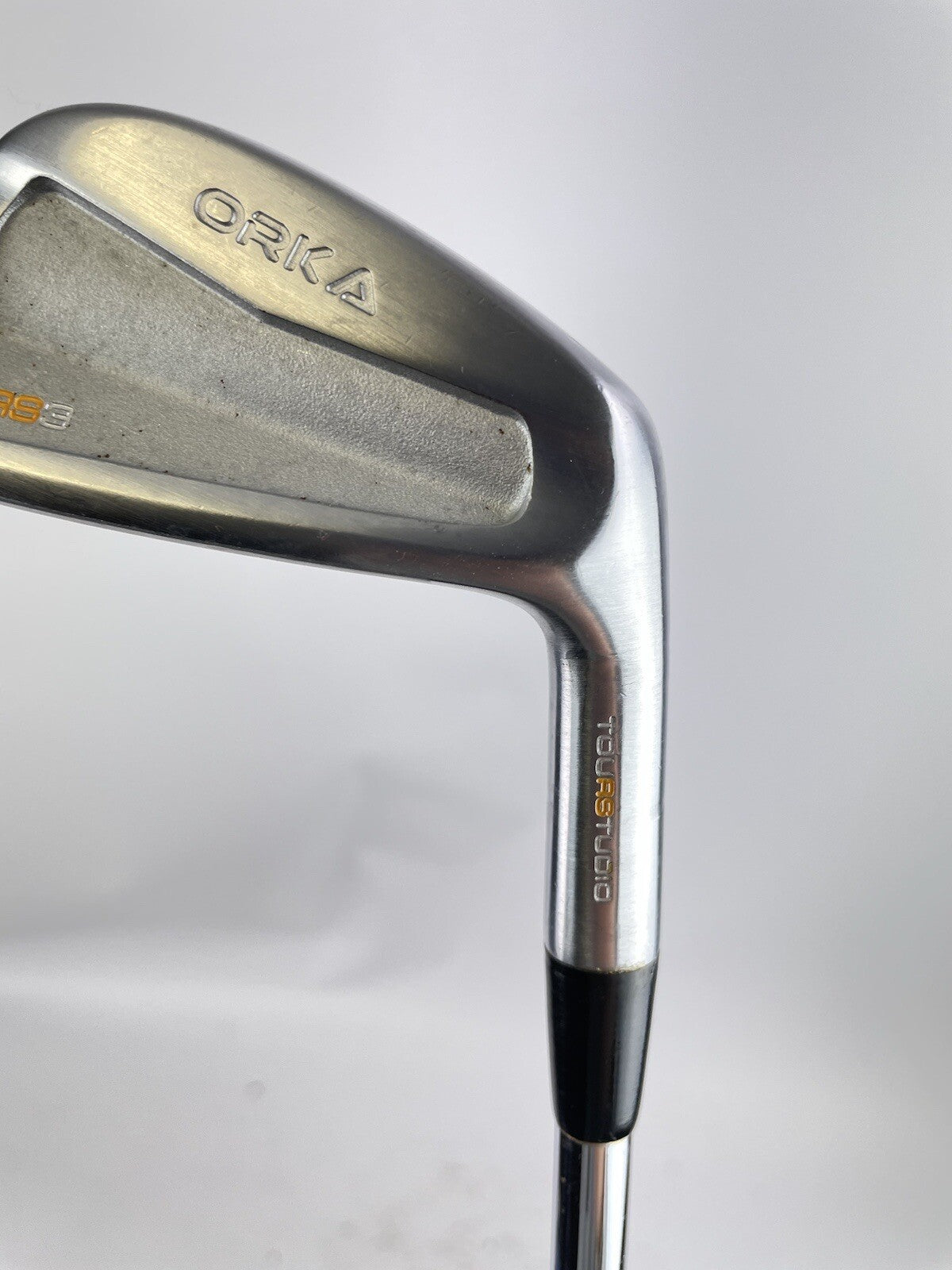 Orka Golf 6 Iron RS3 Stiff Flex Steel/ Right Handed/ Golf Pride/ 51722