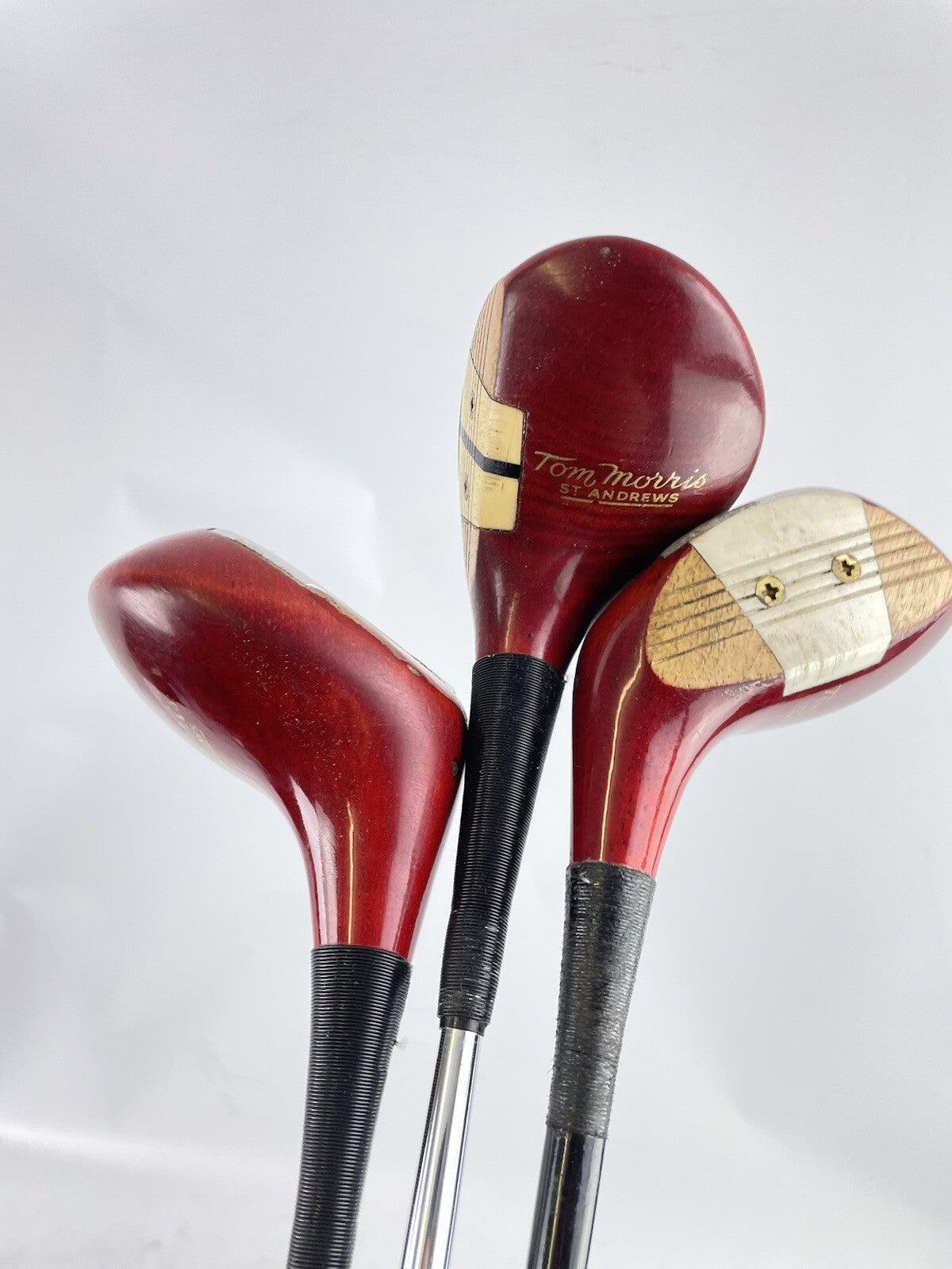 Tom Morris St Andrews Fairway Set 1,2&4 Woods Regular Steel /New Grips /89318