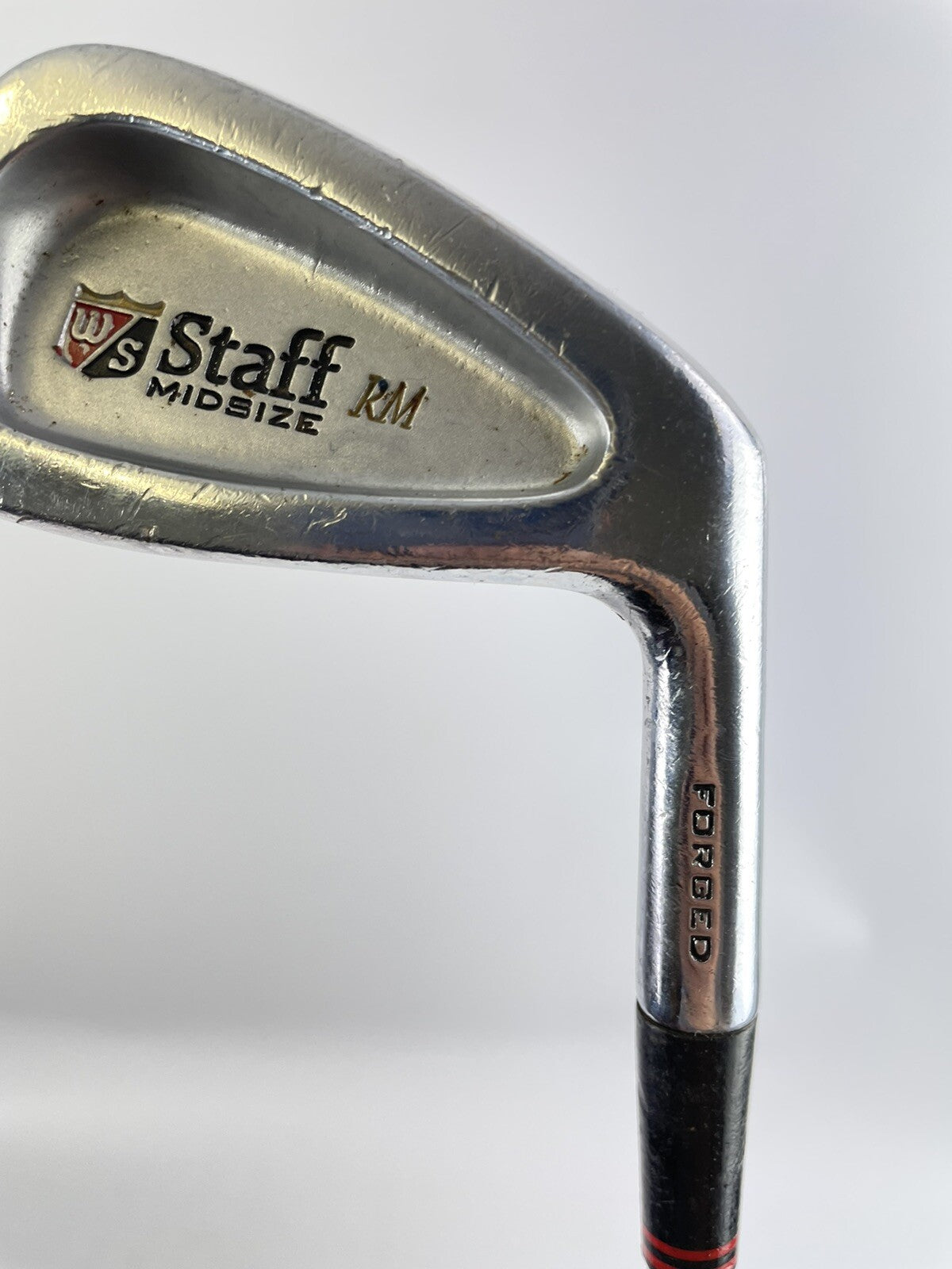 Wilson Staff RM Midsize Forged 4 Iron X Flex Steel /Right /New Grip /27452