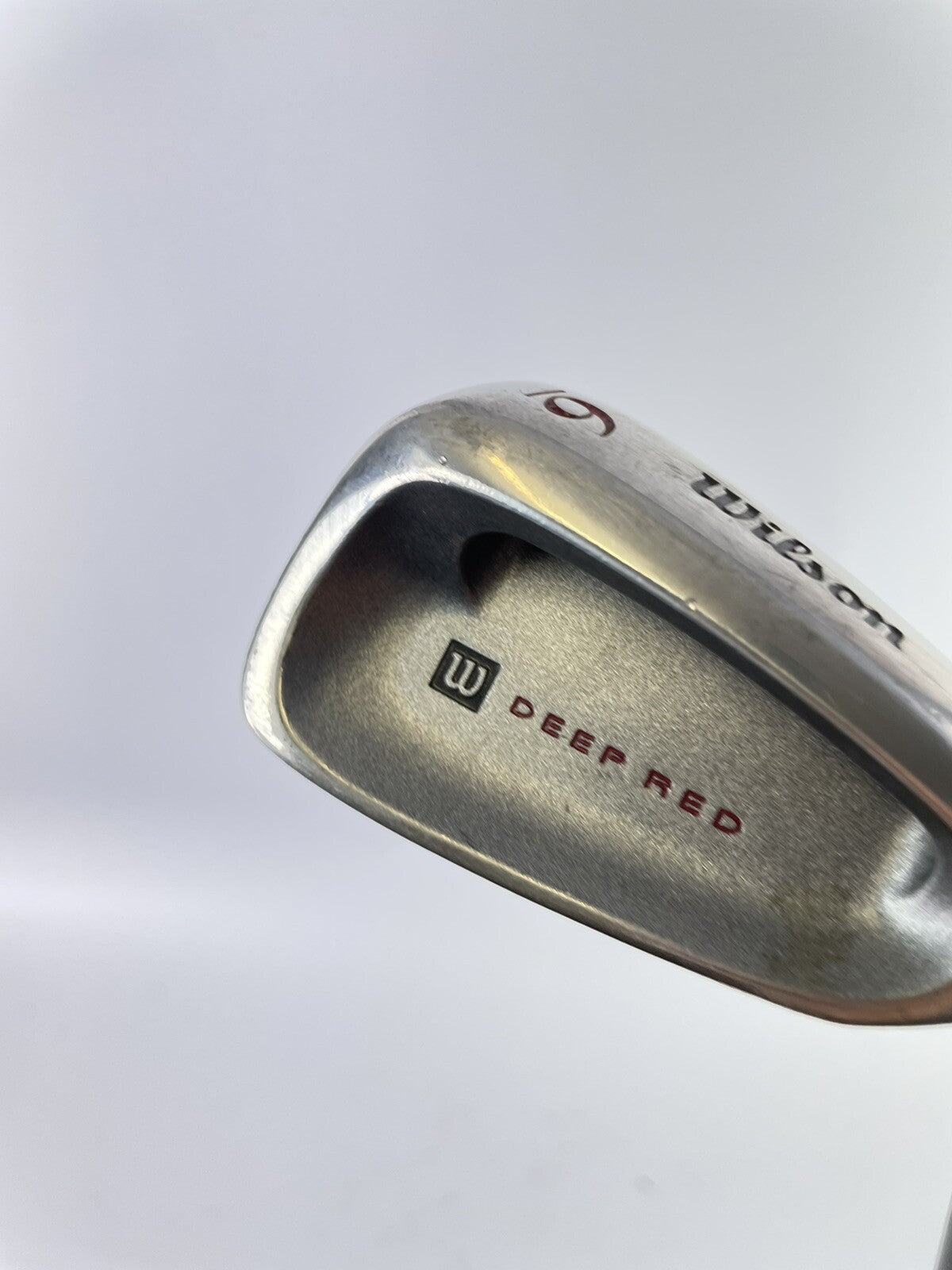 Wilson Deep Red 6 Iron Fatshaft Regular Graphite /Right /New Grip /35681