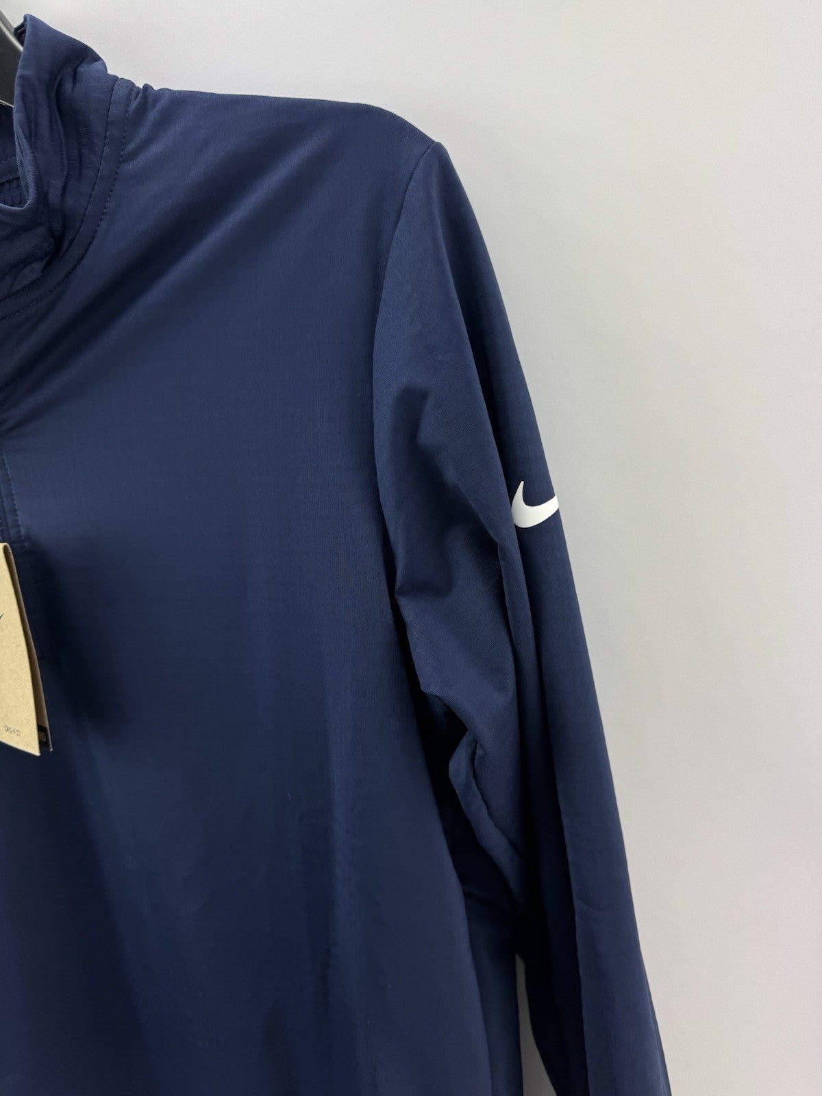 Nike Golf Pullover Victory 1/2 Zip /Light Grey /UK Medium /Navy /New /244795