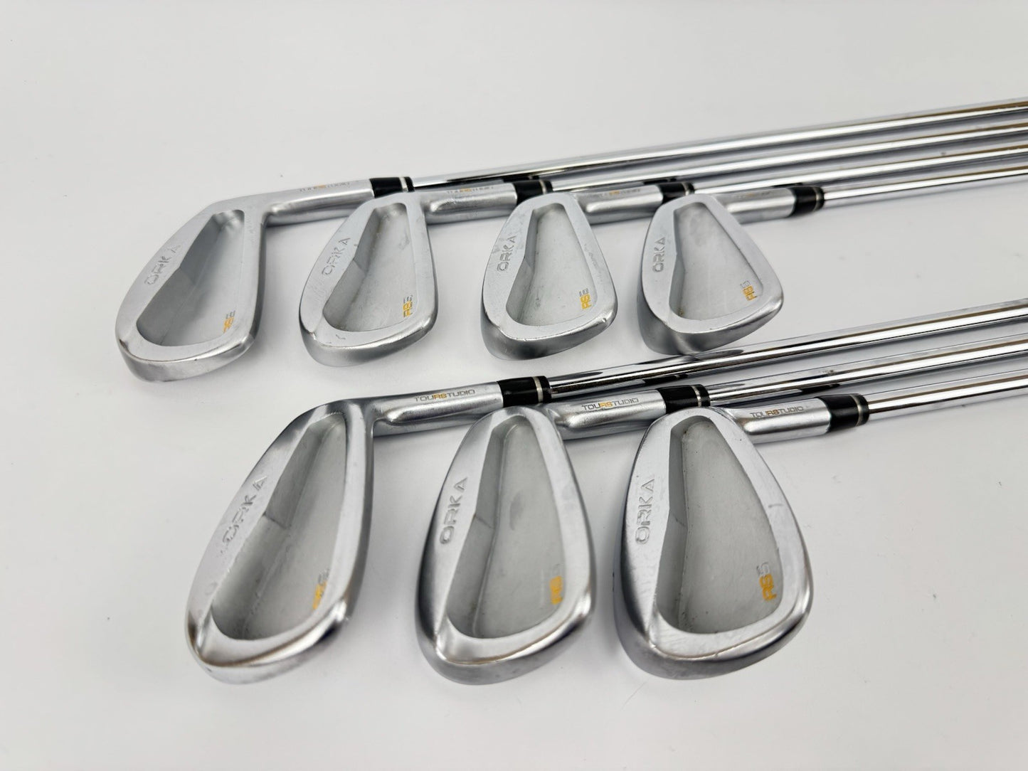 Orka RS5 Irons 4-PW Regular Flex Steel /Right Handed /New Grips /317660