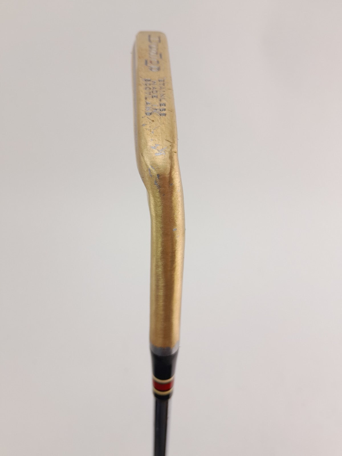 Dunlop Peter Thomson Putter Brass 36" Heel Shafted Blade /Right /New Grip/163112