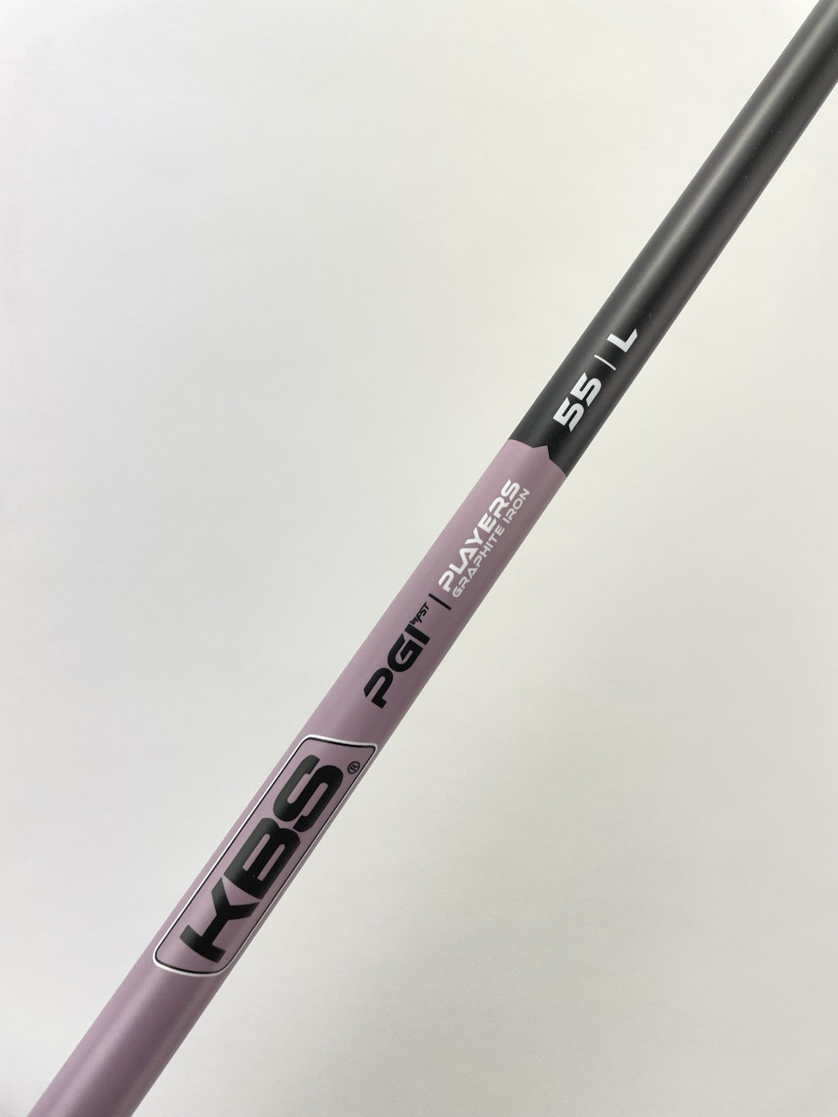 KBS PGI Iron Shaft 55 Ladies Flex Graphite 34.75 /0.370 /Lamkin /294544