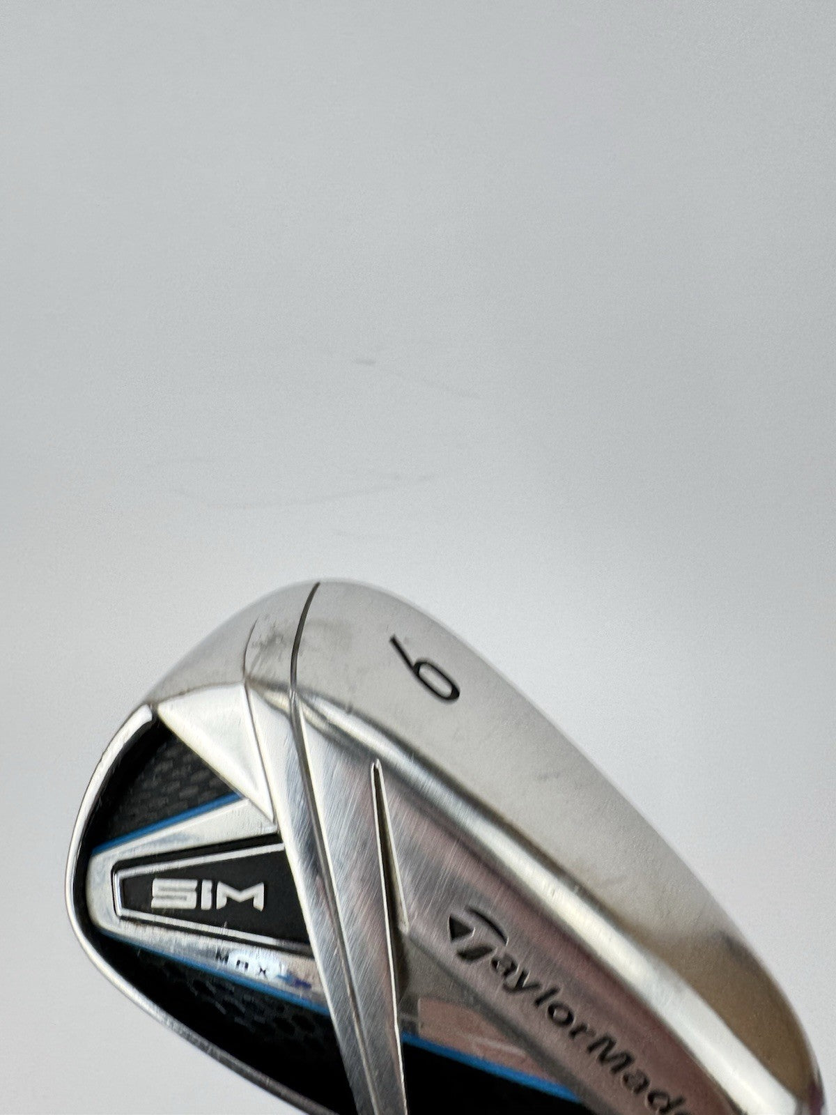 Taylormade Sim Max 9 Iron Elevate MPH 95 Regular Steel /Right /New Grip /344873