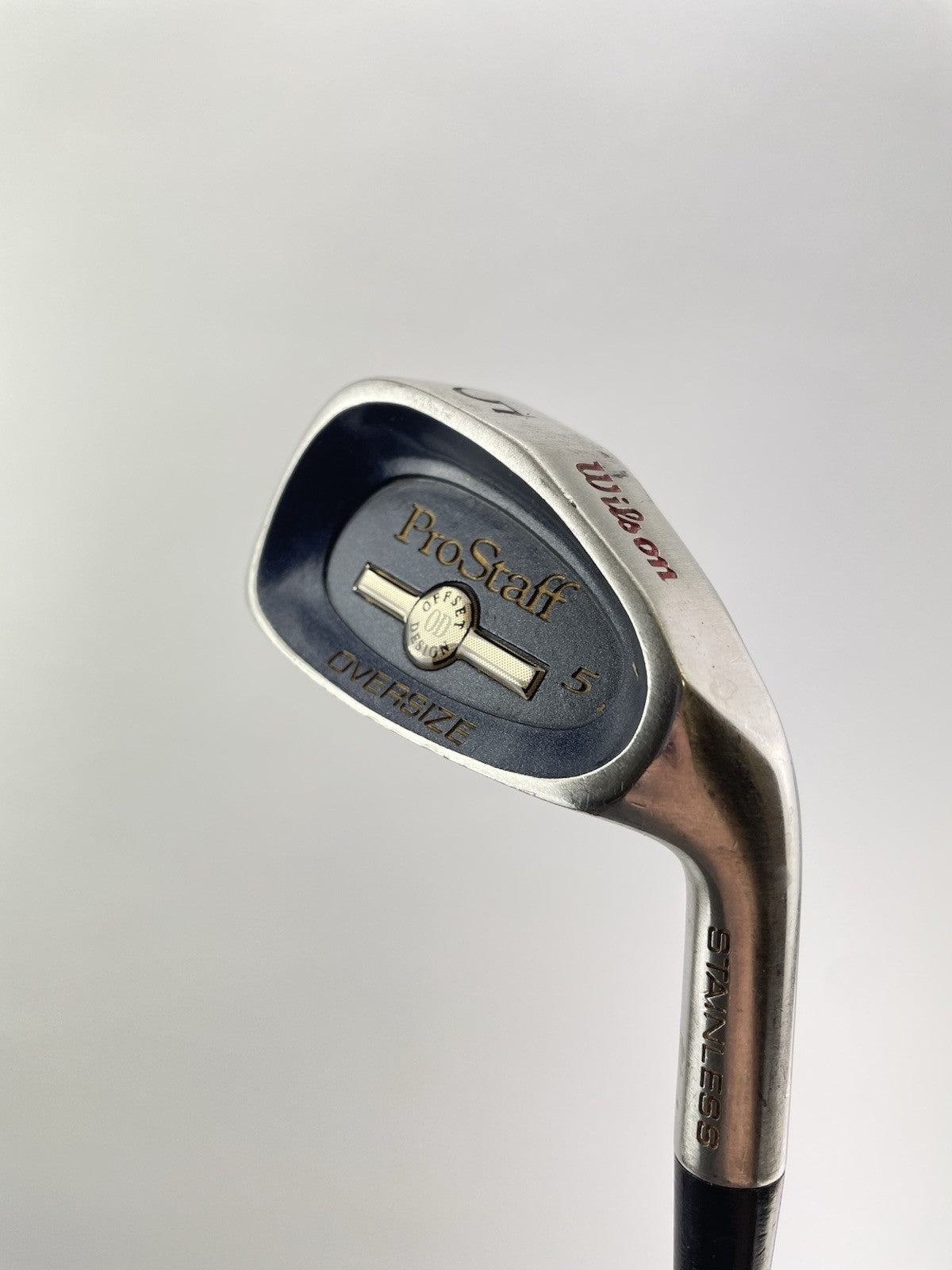Wilson Prostaff 5 Iron Oversize Regular Flex Steel /Right /New Grip /281331