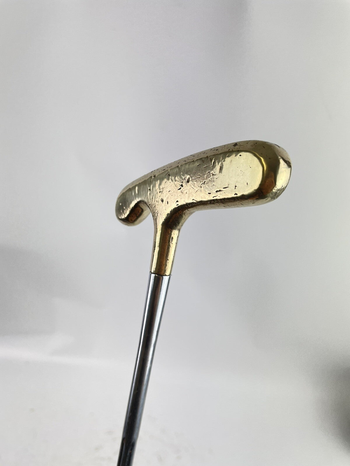 Slazenger Golf Brass Putter Blade “Magic Touch” 35.5” Two Way /New Grip /42104