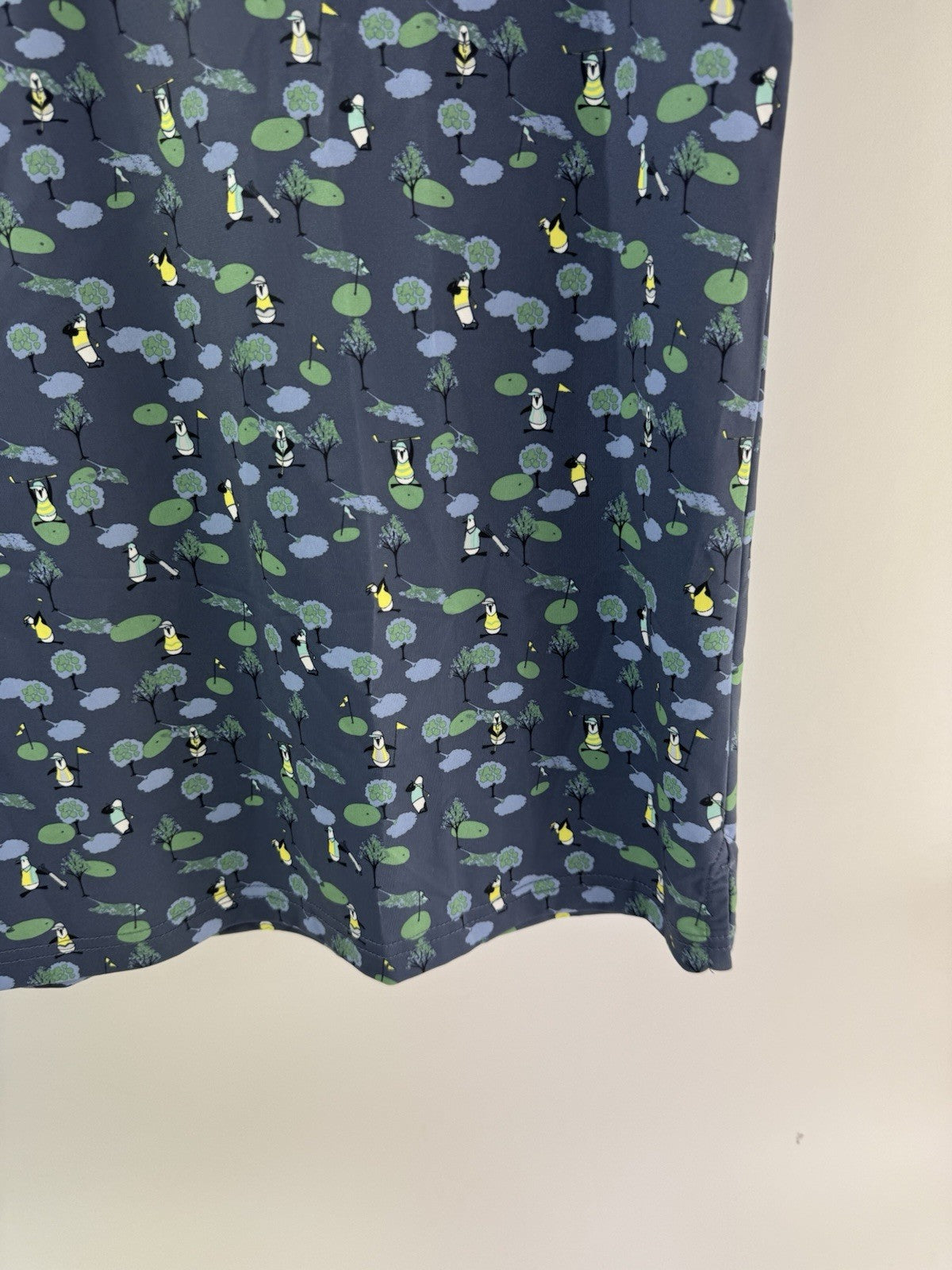 Original Penguin Mens Polo Pete N The Course Print UK Medium /New /252535