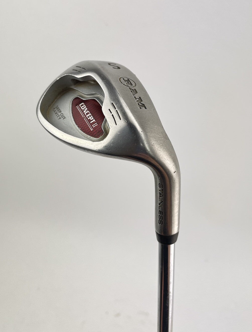 Ram Golf Sand Wedge Concept II Regular Steel /Right Handed /New Mid Grip /184980
