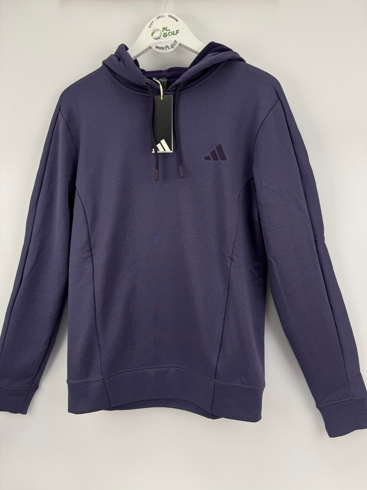 Adidas Hoodie Men's Purple Activewear Size XL Fleece Lined/327264