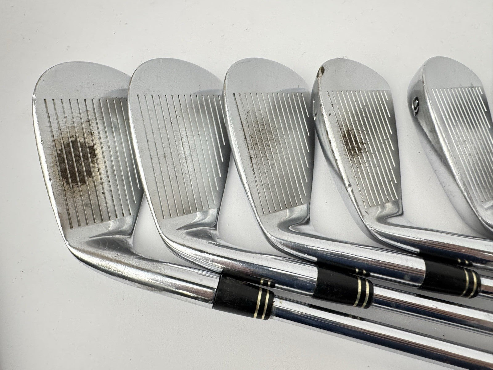 Taylormade 300 Forged Irons 3-PW Rifle 6.5 X Flex Steel +1/2” /New Grips /343276