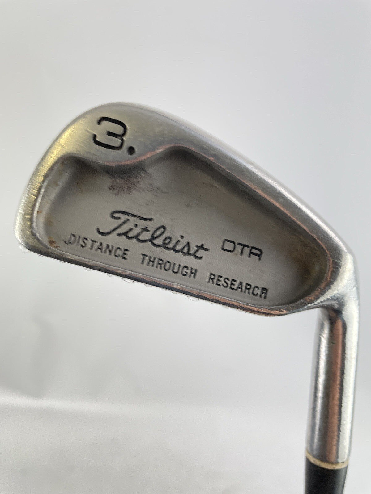 Titleist 3 Iron DTR Black Dot R300U Regular Steel /Right Handed /New Grip /89391