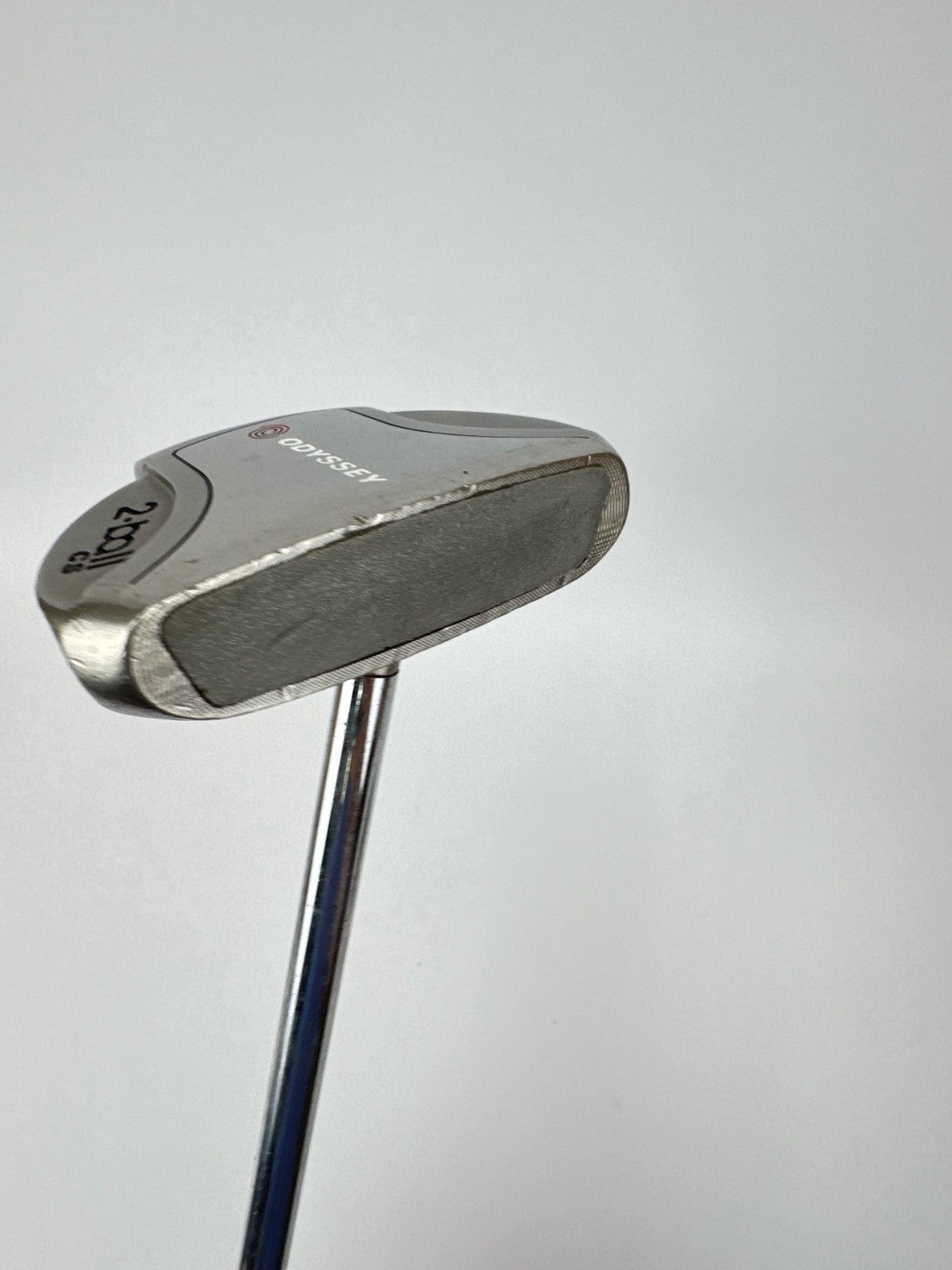 Odyssey 2 Ball Putter White Hot CS 34 Inch Steel Right Handed Mallet Used/366646