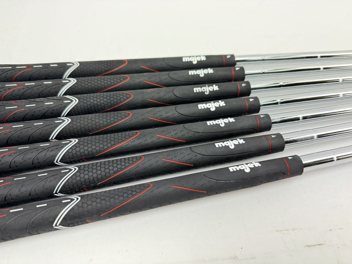 Senior Iron Shaft Set True Temper Steel (7) 0.370 Parallel /New /Grips /316750