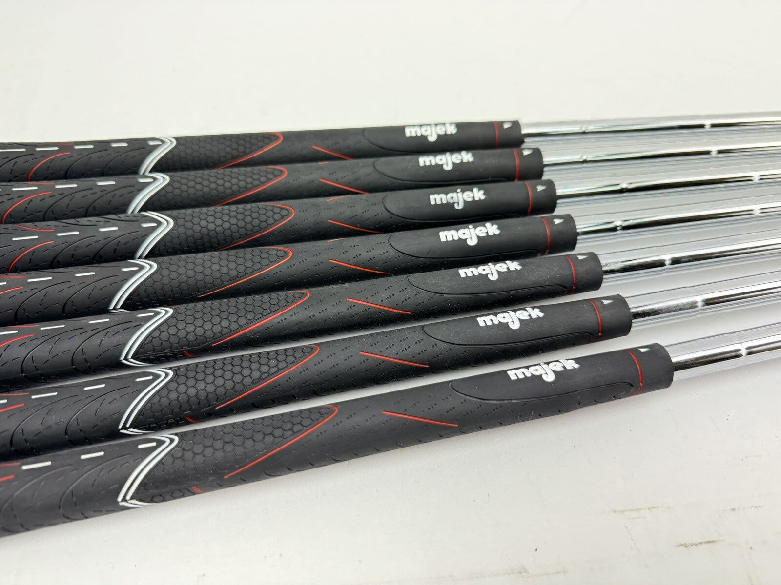 Senior Iron Shaft Set True Temper Steel (7) 0.370 Parallel /New /Grips /316750