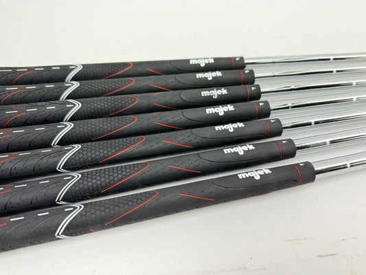 Senior Iron Shaft Set True Temper Steel (7) 0.370 Parallel /New /Grips /316750