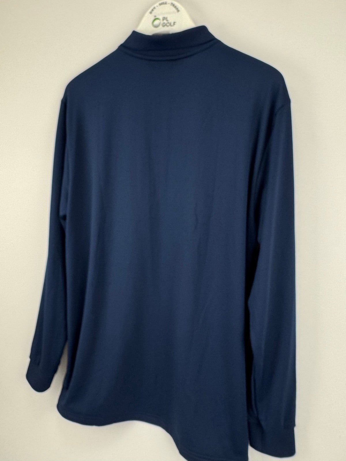 adidas Ultimate365 Cold.rdy Long Sleeve Polo Shirt Navy Size Large/328025