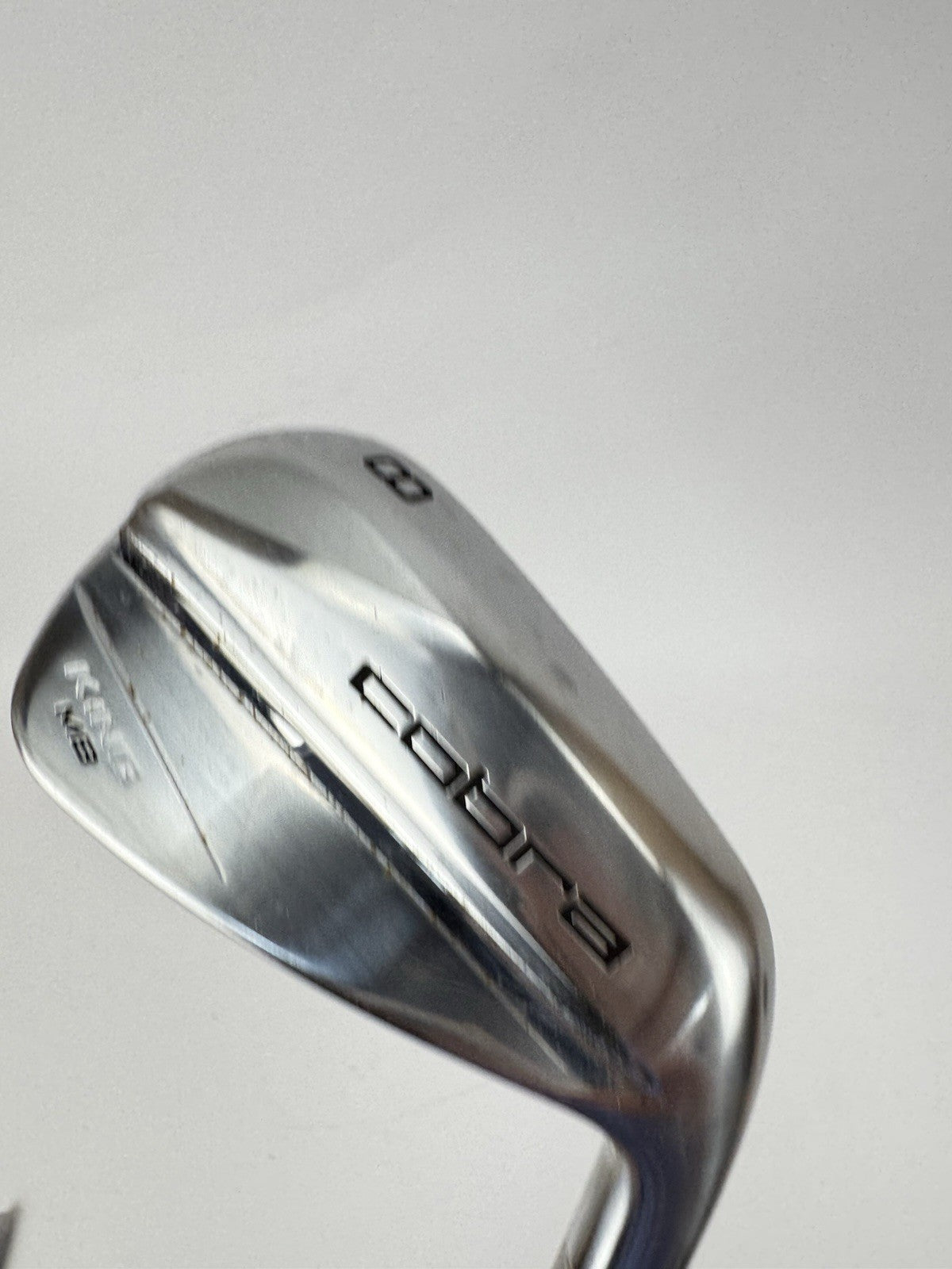 Cobra King MB 8 Iron Forged KBS Max 80 Stiff Flex Steel /Right /New Grip /352353