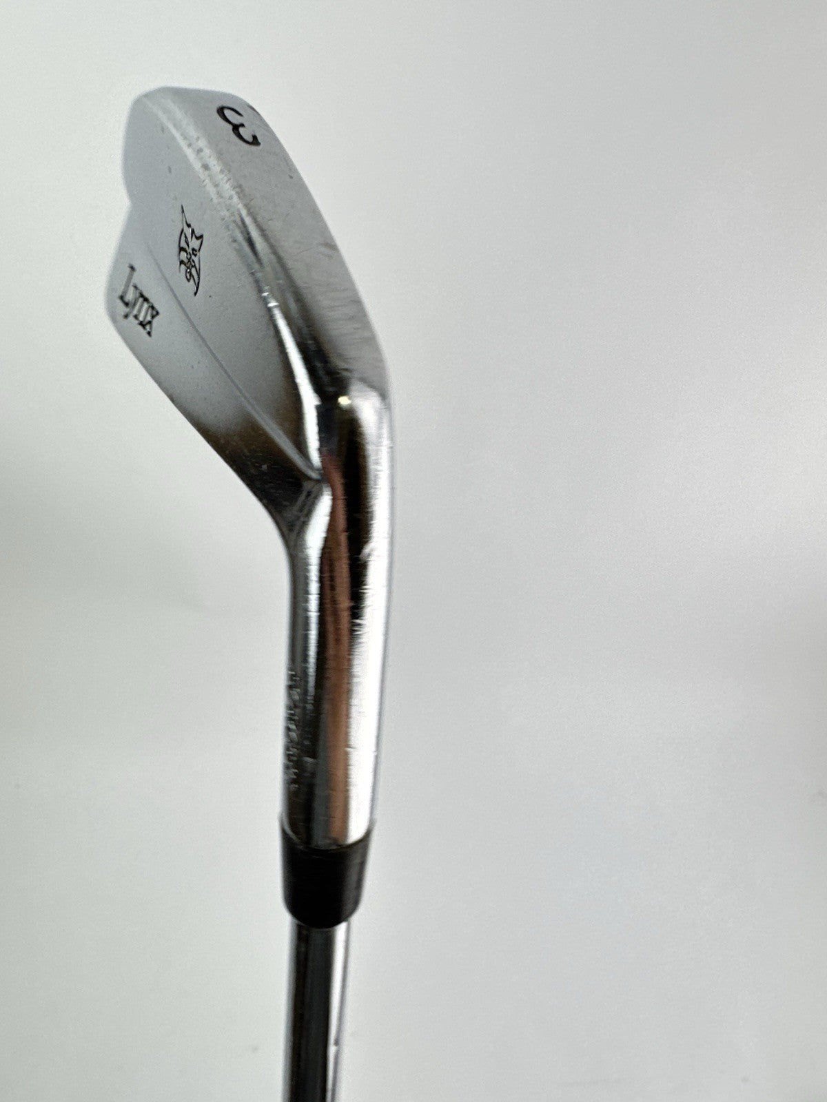 Lynx Forged 3 Iron Tour Blade KBS Tour Stiff Steel +1/2” /Right /New Grip /311514