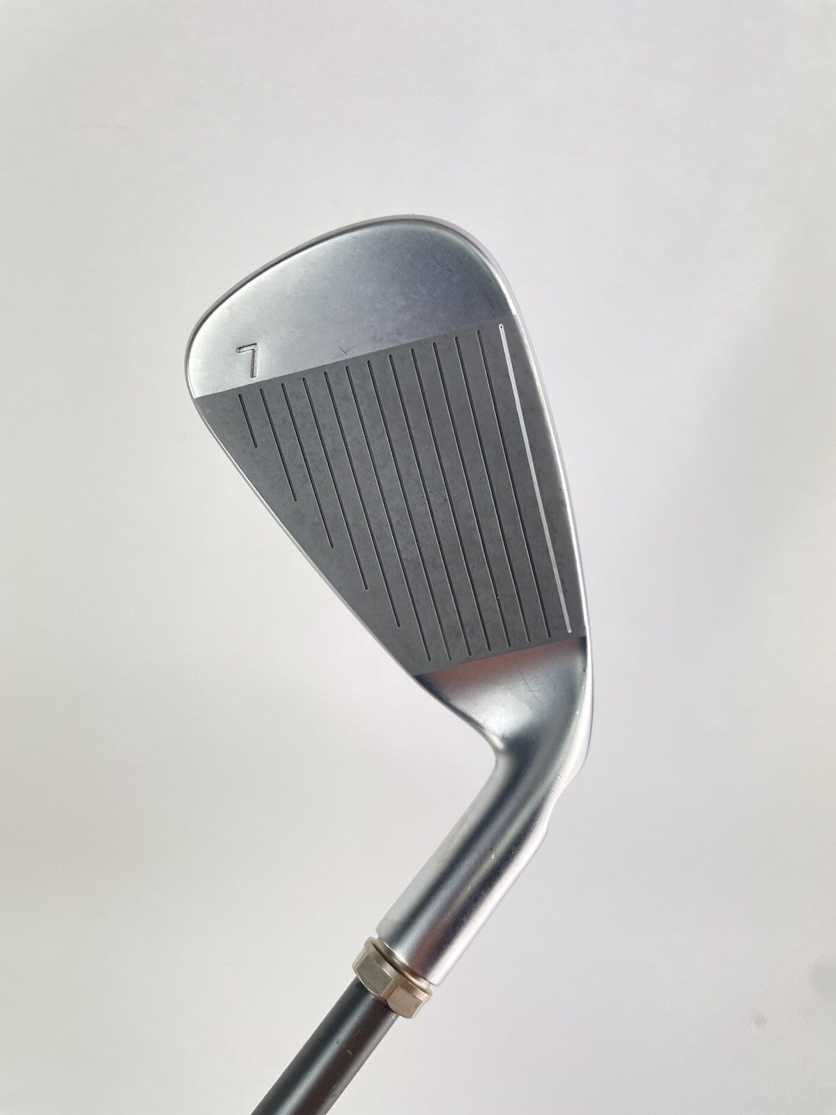Ping G410 7 Iron Senior Left Handed Matrix Graphite /Black Dot /Demo /1667311