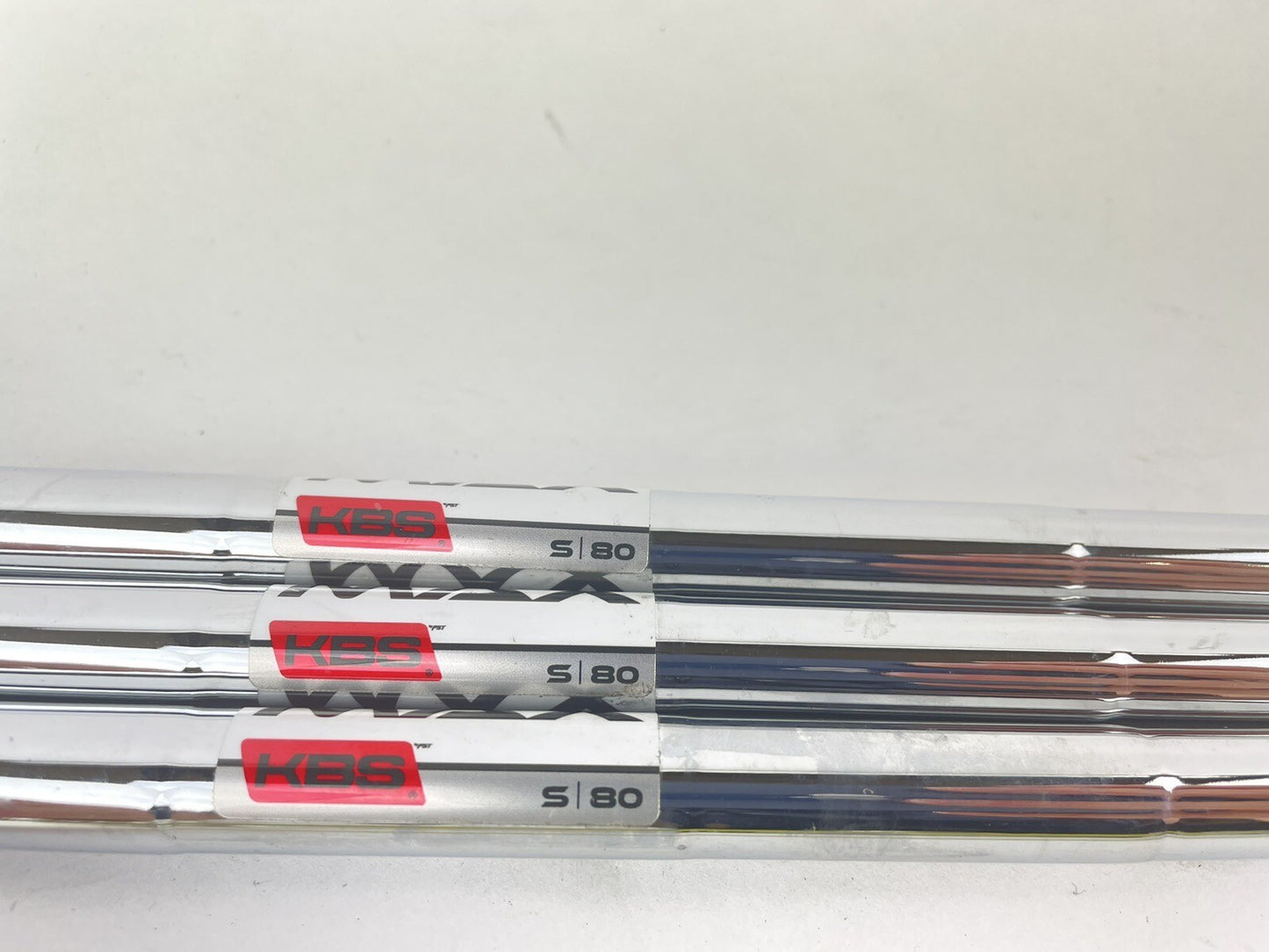 KBS Max Wedge Shaft Set (3) 80 Stiff Flex Steel /0.370 Parallel /132923