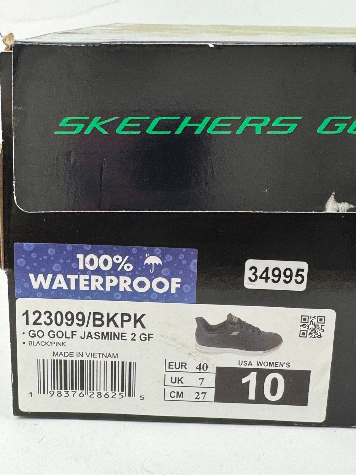 Skechers Go Golf Jasmine 2 GF Women's Golf Shoes Size UK 7 Black Pink 100/349951