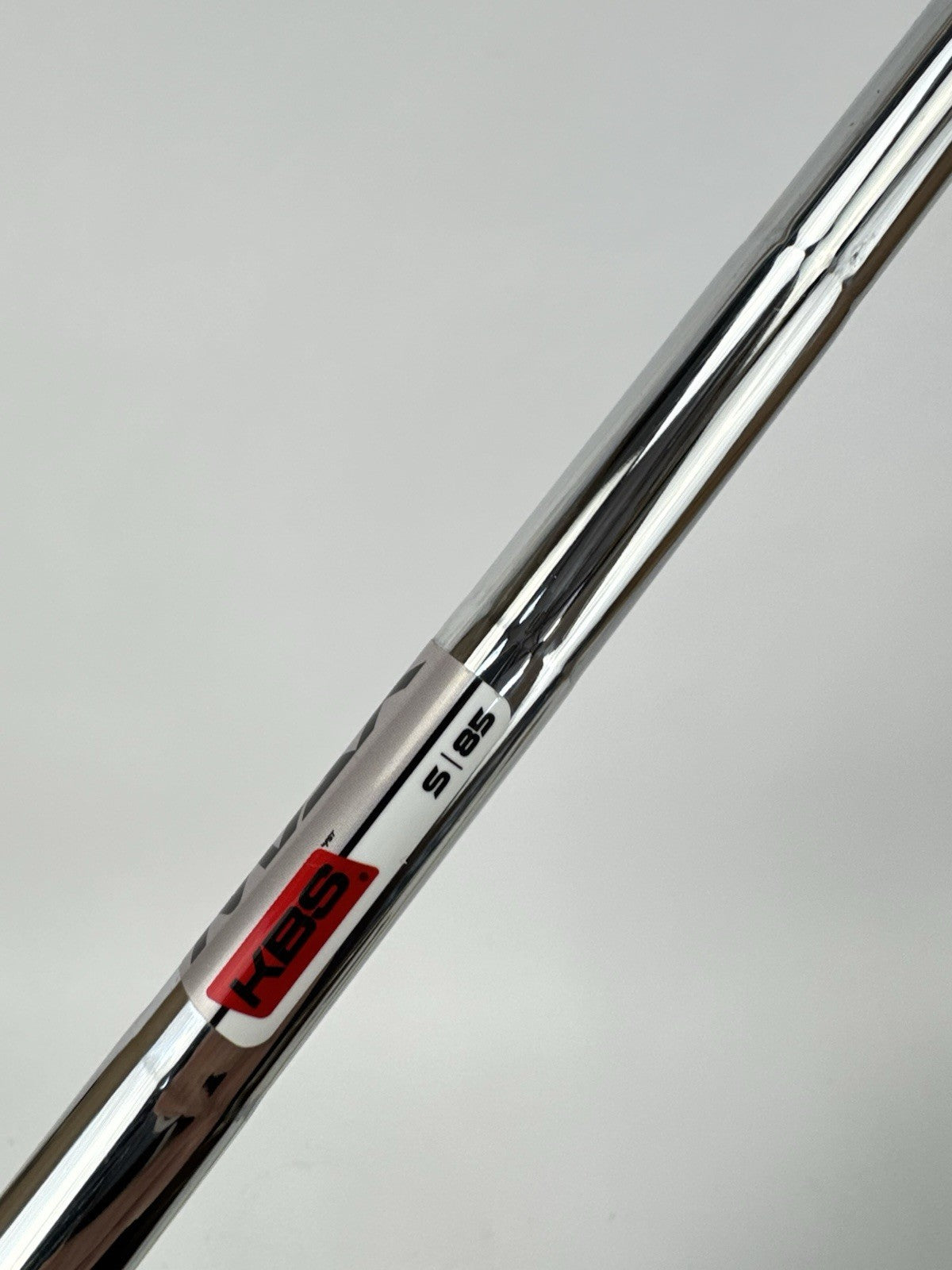 KBS Max 85 Iron Shaft Stiff Flex Steel 35.75” /0.370 Parallel /338625