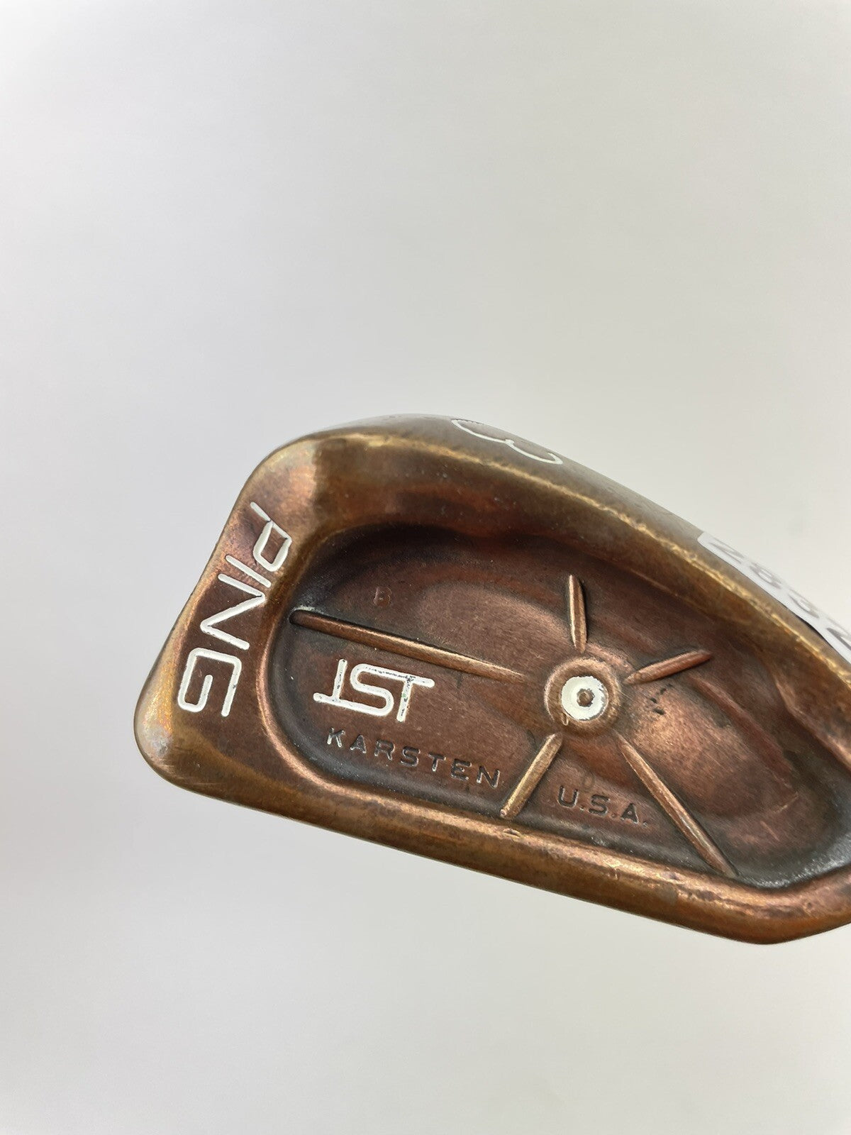 Ping ISI 3 Iron Becu White Dot X Flex Graphite +1/2" /Right Hand /New Grip /28322