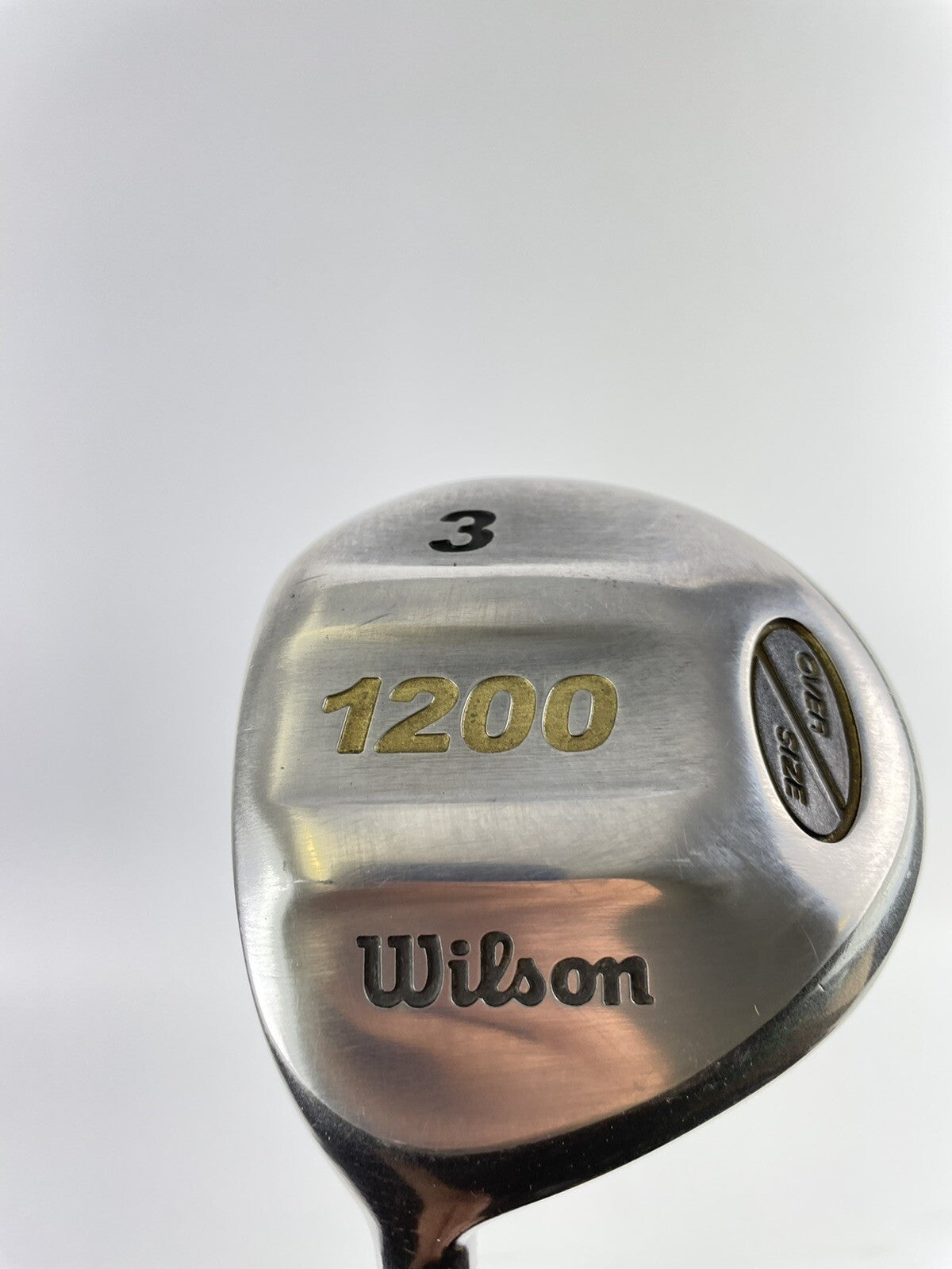Wilson 1200 #3 Wood Regular Steel /Left Handed /New Grip /16871