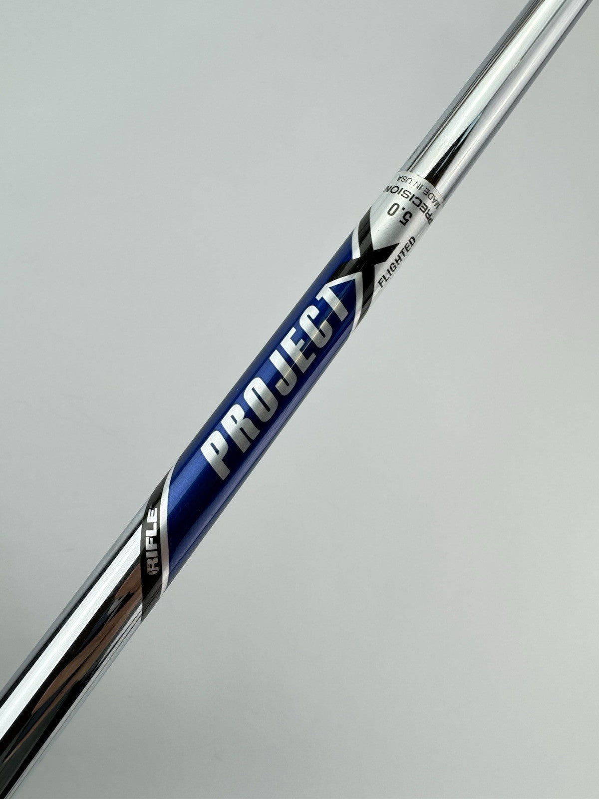 Project X Iron Shaft 5.0 Regular Flex Steel Flighted 37.5” /New /309090
