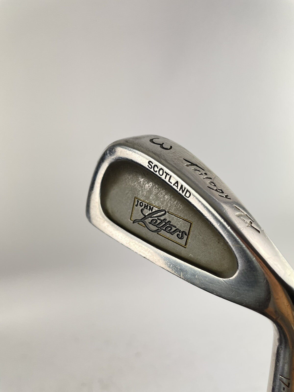 John Letter Trilogy TX 3 Iron Regular Flex Steel /Right Handed /New Grip /24003