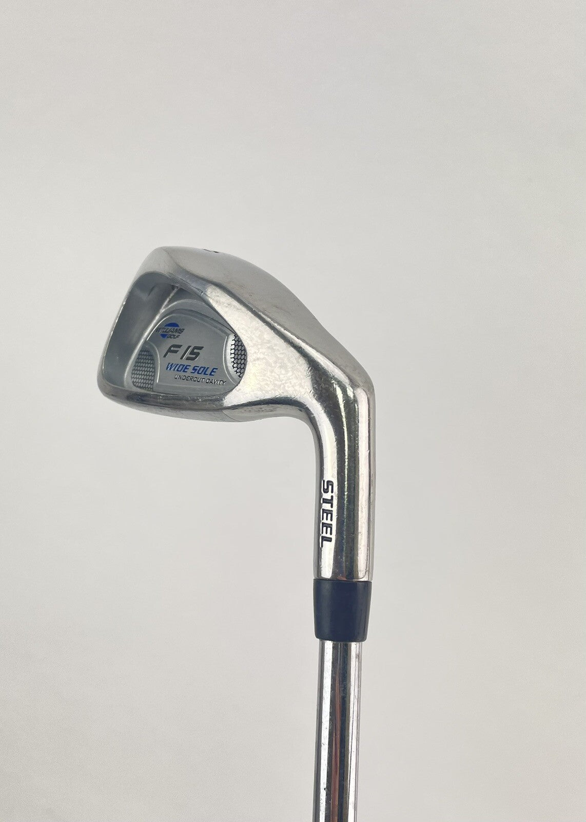 Williams Golf 3 Iron F15 Wide Sole Uniflex Steel /Right Hand /New Grip /187652