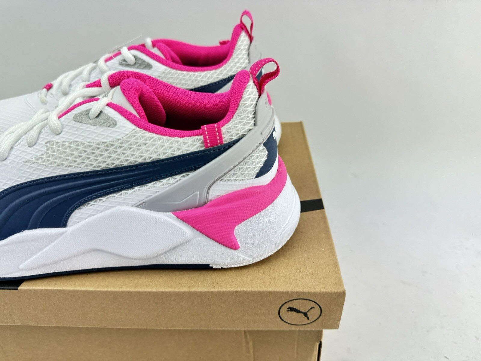Puma GS-X Efekt Golf Shoes Womens UK 4 /White/Pink /Spikeless /New In Box /201263
