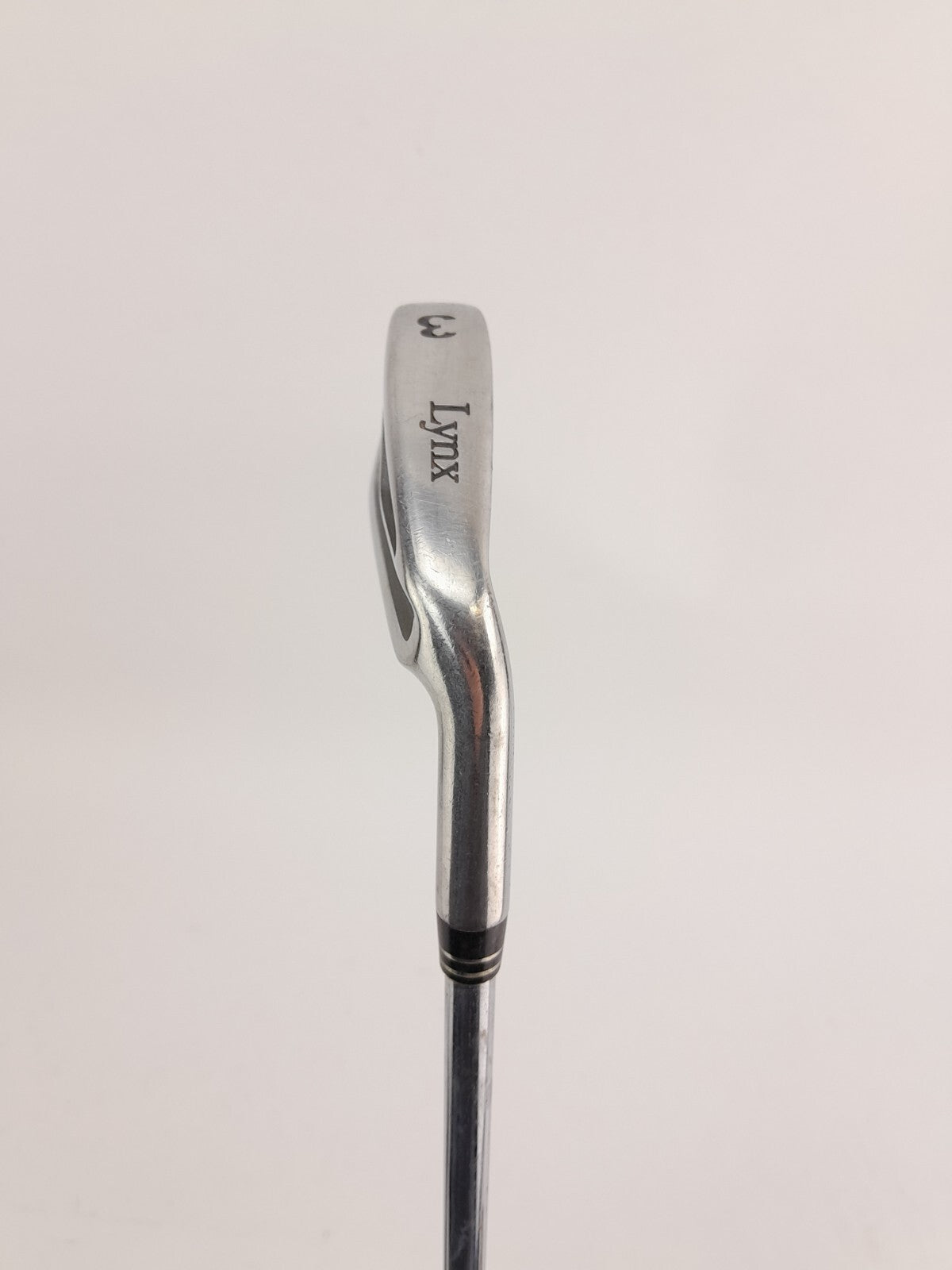 Lynx Golf 3 Iron Black Cat Regular Flex Steel /Right Handed /New Grip /166883