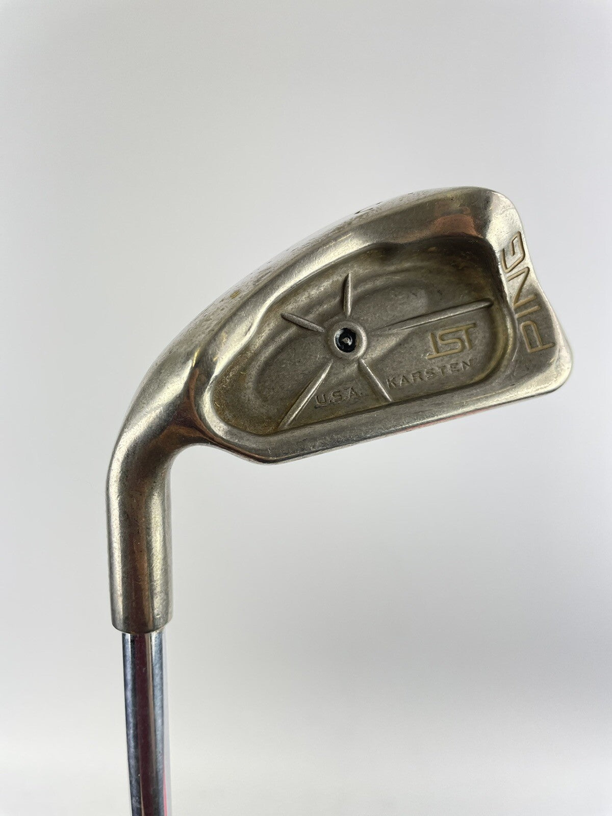 Ping ISI Nickel 3 Iron Black Dot Stiff Flex Steel /Left Handed /Mid Grip /15410