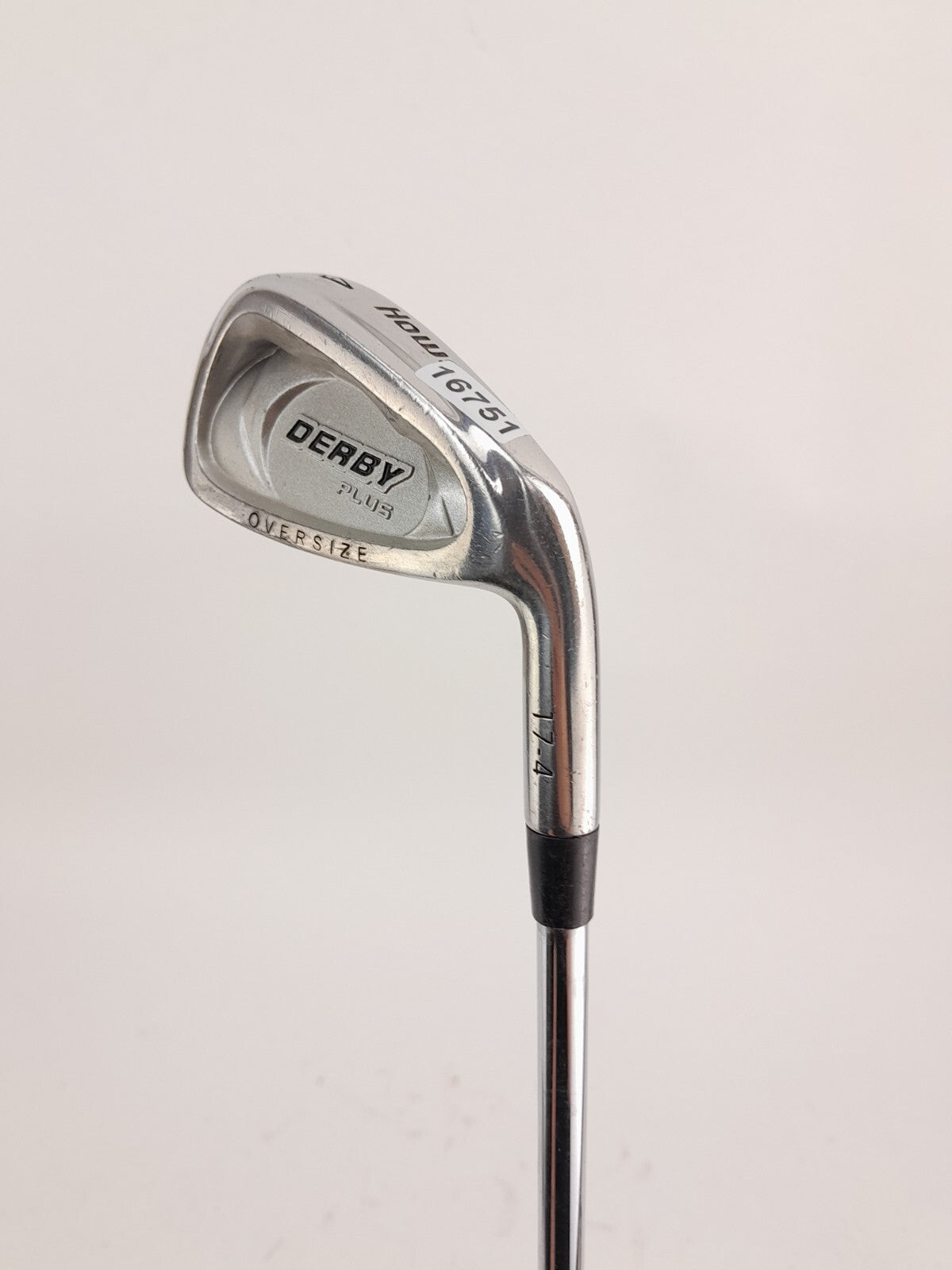 Howson 4 Iron Oversize Derby Plus Regular Steel /Right Handed /New Grip /1675117
