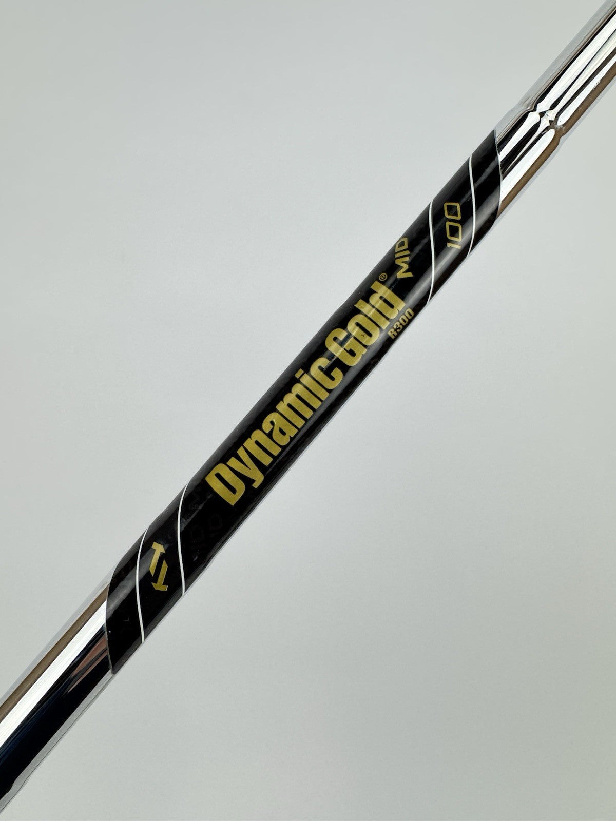 Dynamic Gold Mid 100 Iron Shaft R300 Regular Flex Steel 36” /0.355 /320070