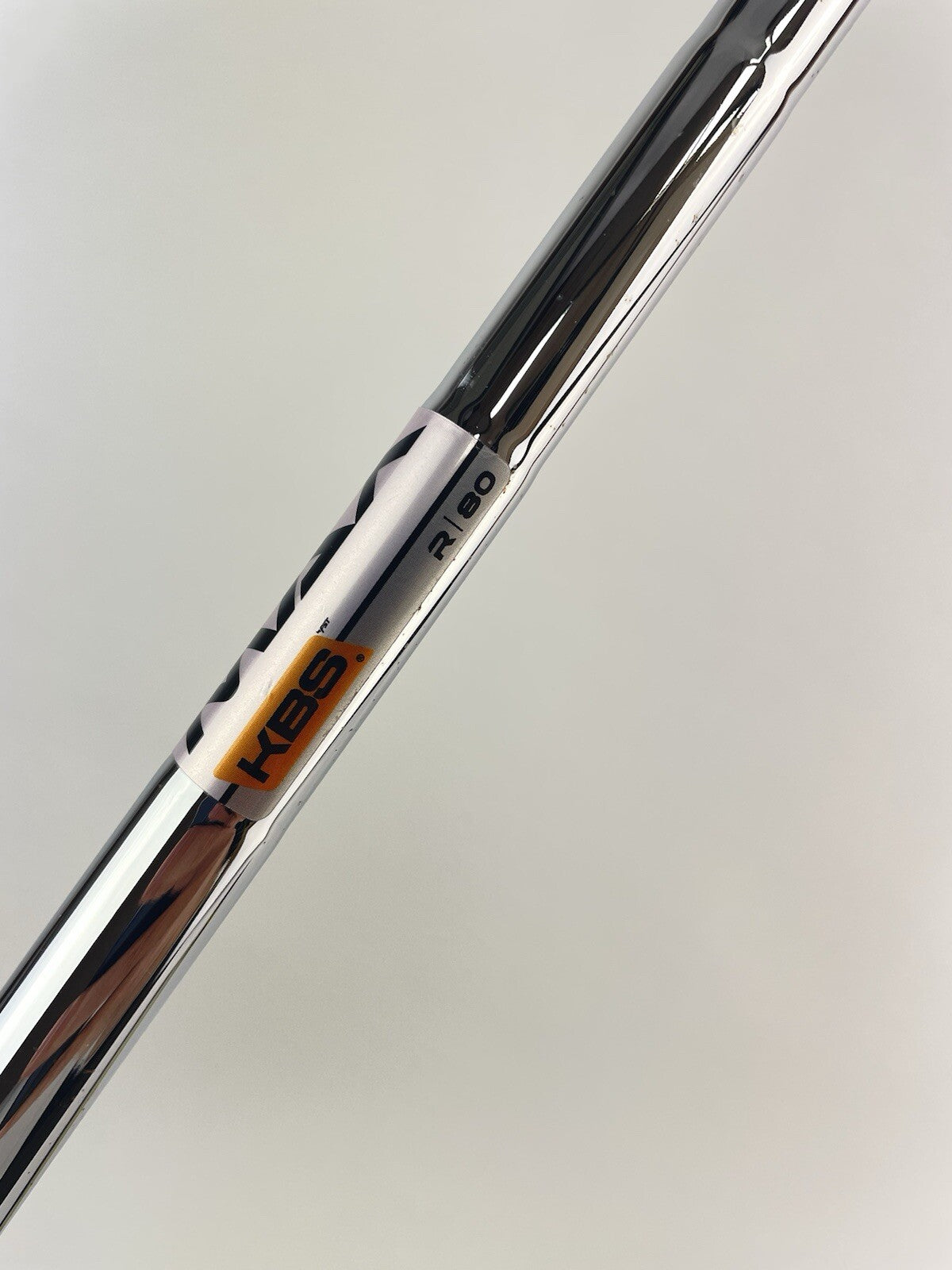 KBS Max Iron Shaft 80 Regular Flex Steel 35.5" /0.370 Parallel Tip /187903