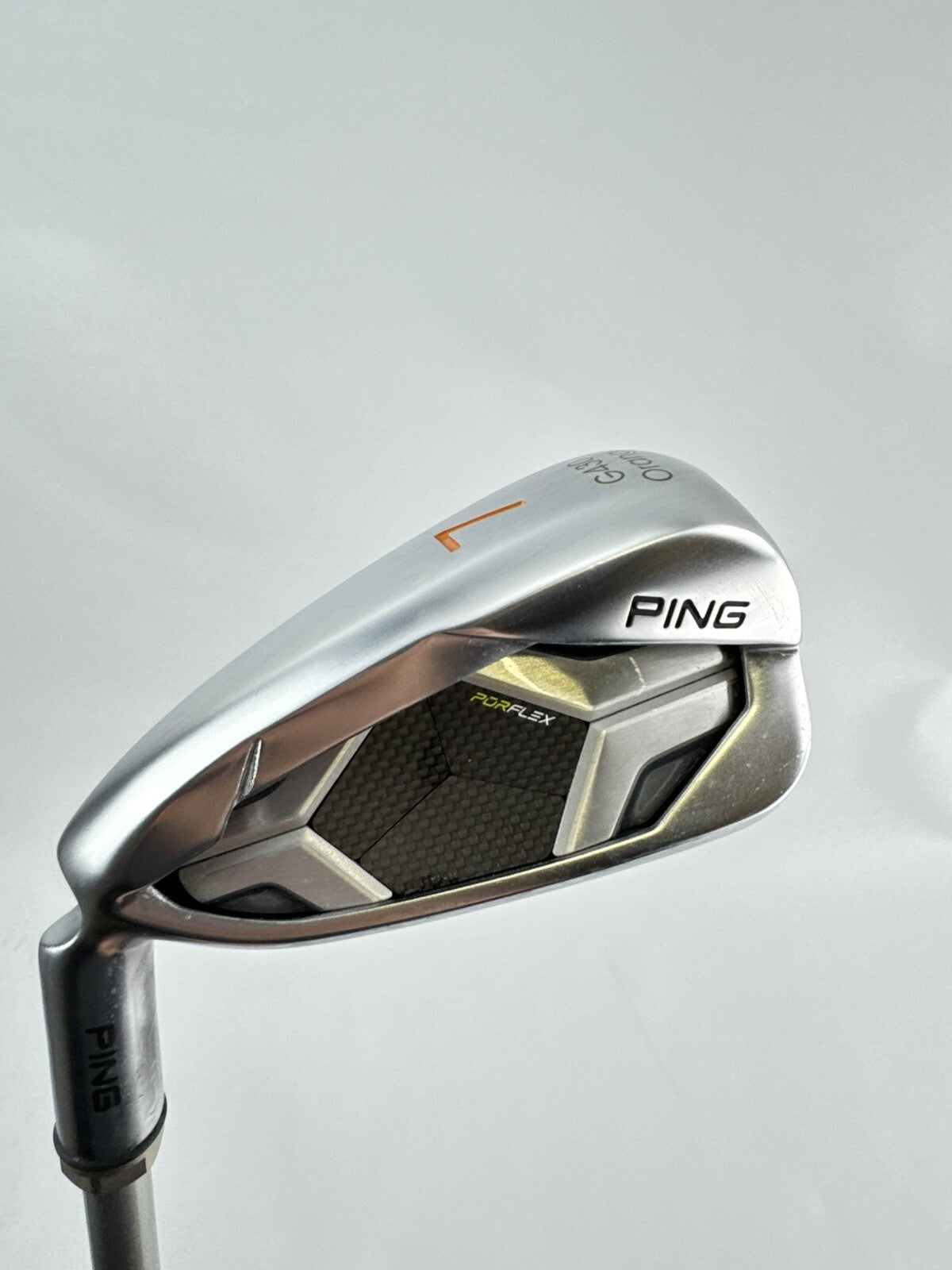 Ping G430 7 Iron Orange Dot Alta Quick 35 Senior Graphite /Left /Demo /226313