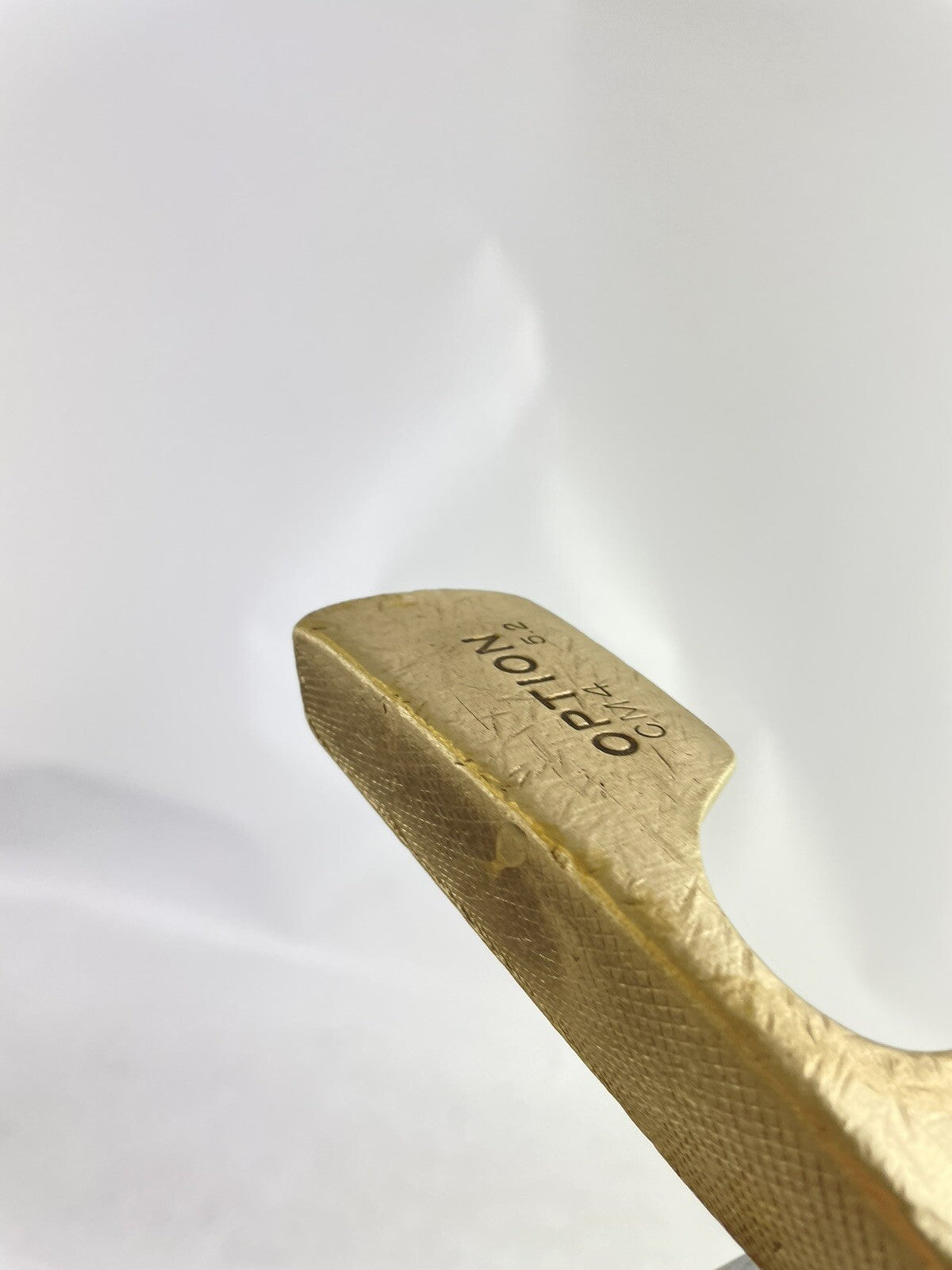 Tiger Shark Brass Putter Option 35.5” Blade /Steel Shaft /Left Handed /77582