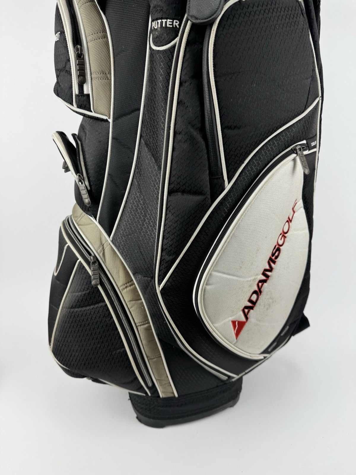 Adams Golf Bag Cart Trolley 11 Way Divider /Strap /Rainhood /329855