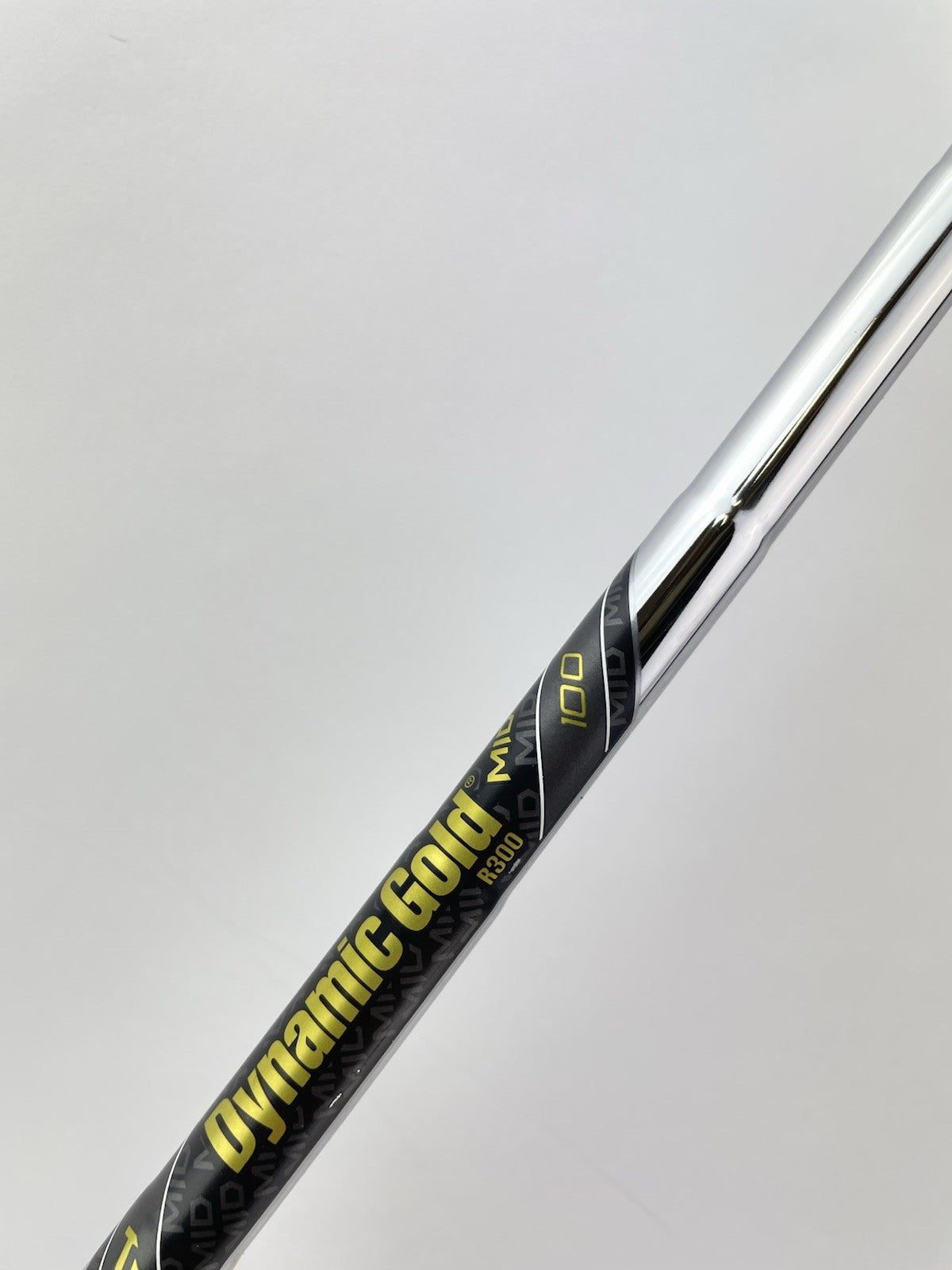 Dynamic Gold Mid 100 Iron Shaft R300 Regular Flex Steel 35.5” /0.355 /271306