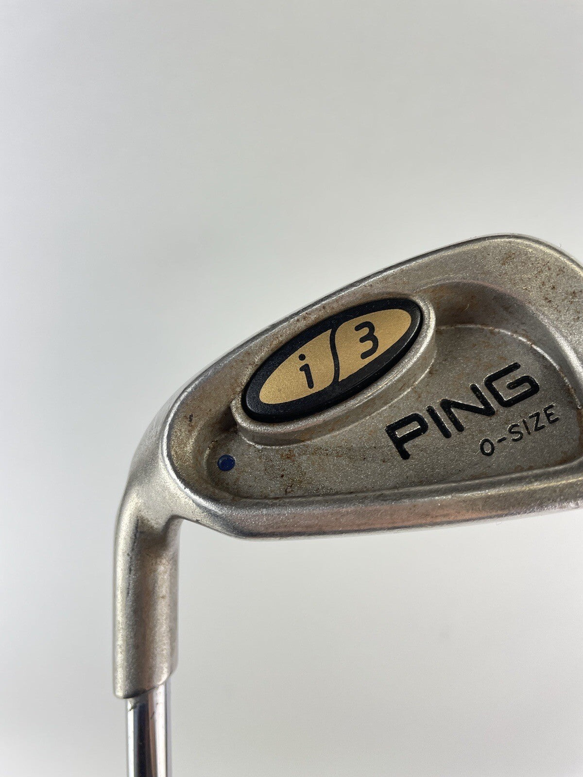 Ping i3 8 Iron O-Size Blue Dot JZ Stiff Steel /Left Handed/New Grip/123932