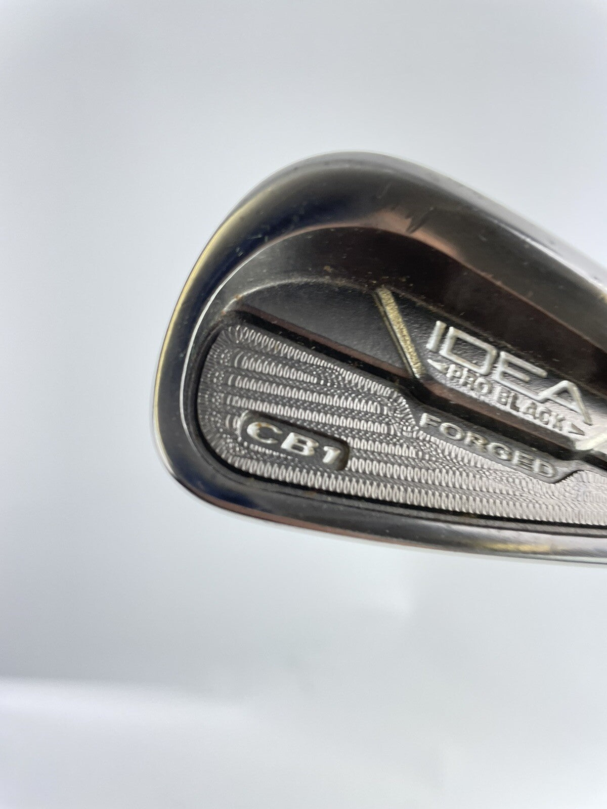 Adams Idea Pro Black Forged 6 Iron CB1 S200 Stiff Steel /Right /New Grip /146461